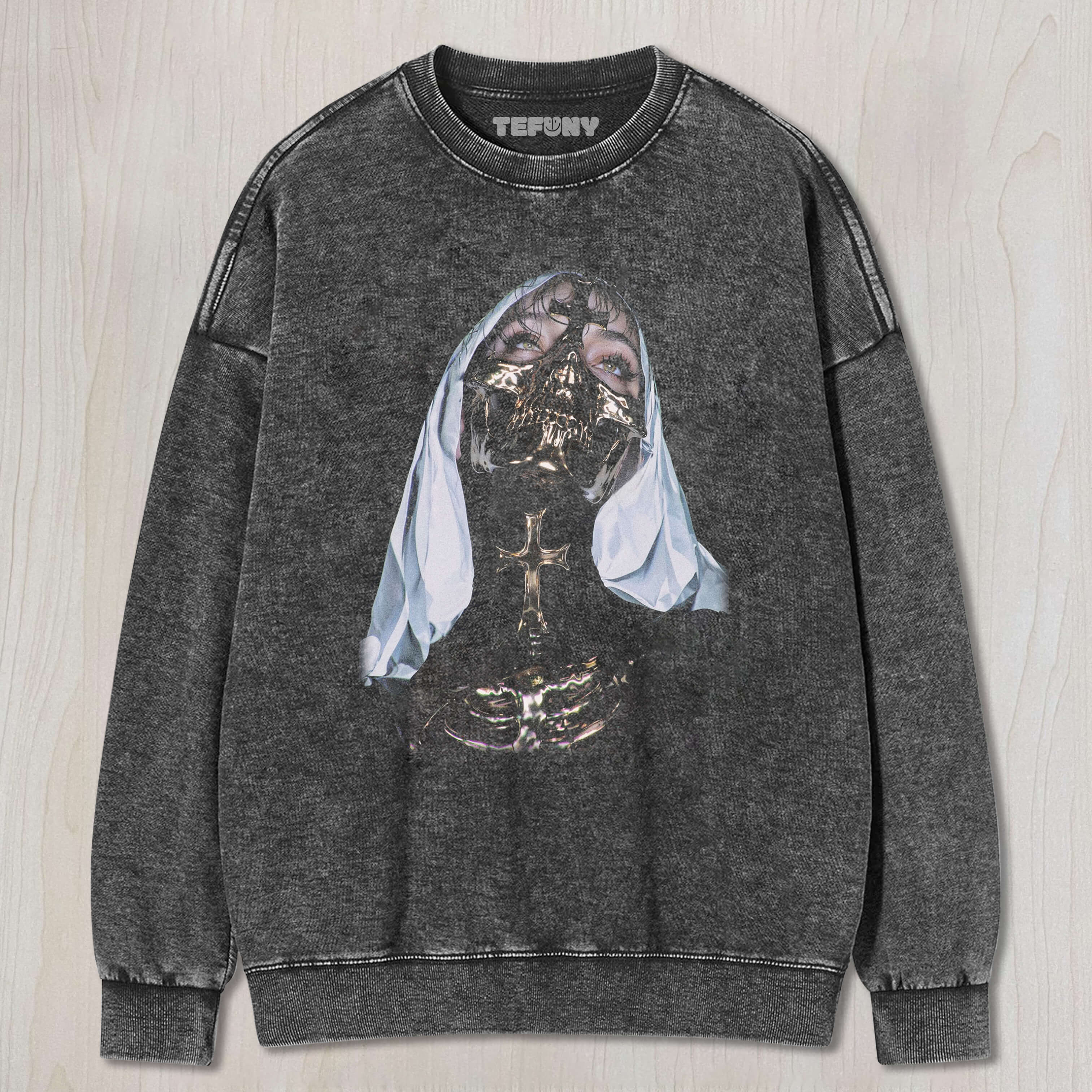 NUN WEARING A MASK TEE & SWEAT & HOOD