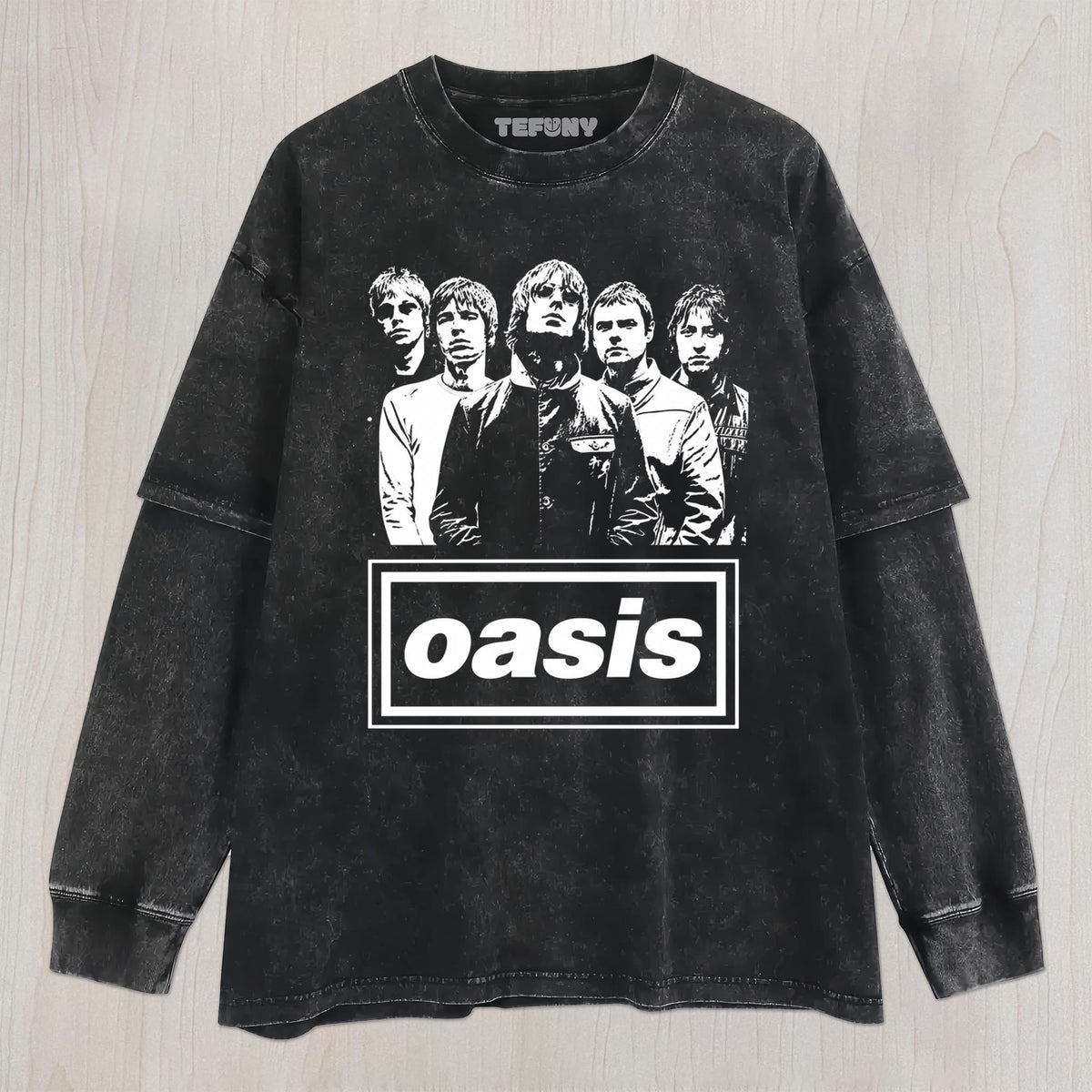 OASIS N2 UNISEX TEE, TANK TOP, LAYERED LS, SWEATSHIRT & HOODIE