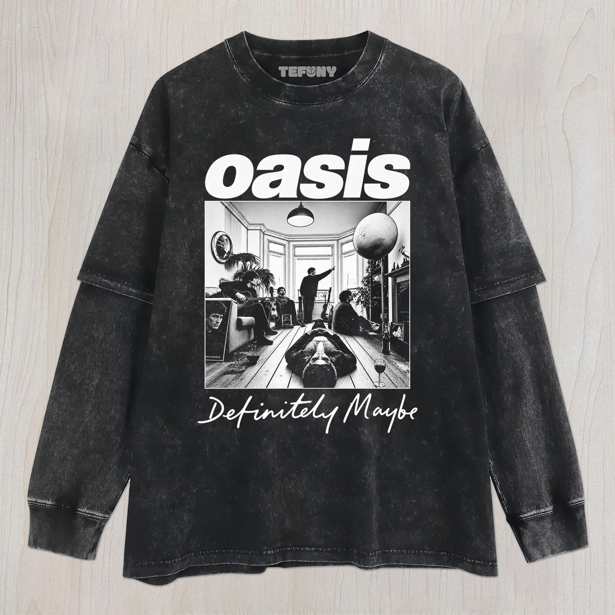 OASIS N5 UNISEX TEE, TANK TOP, LAYERED LS, SWEATSHIRT & HOODIE