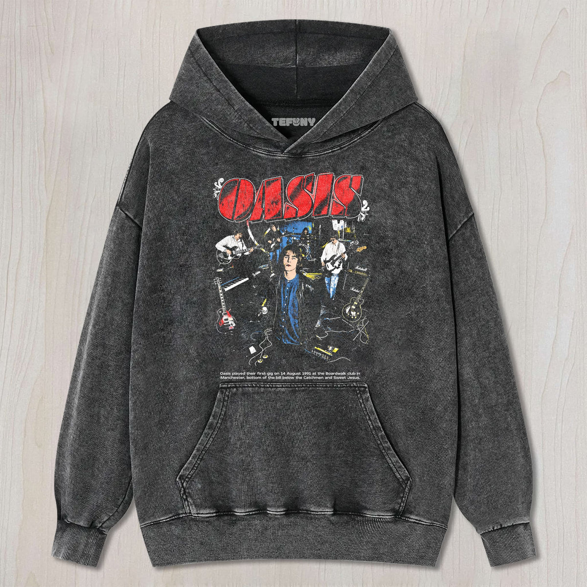 OASIS N UNISEX TEE, TANK TOP, LAYERED LS, SWEATSHIRT & HOODIE