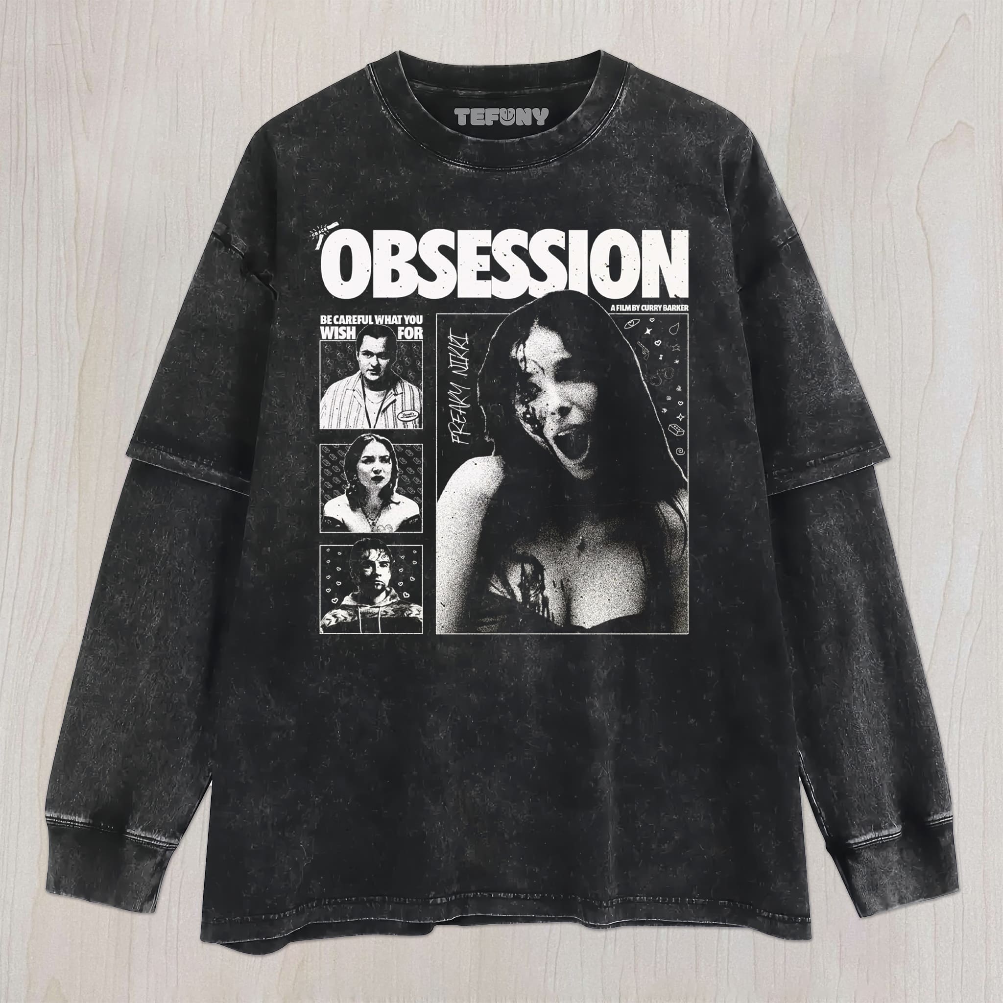 OBSESSION V5 UNISEX TEE, TANK TOP, LAYERED LS, SWEATSHIRT & HOODIE