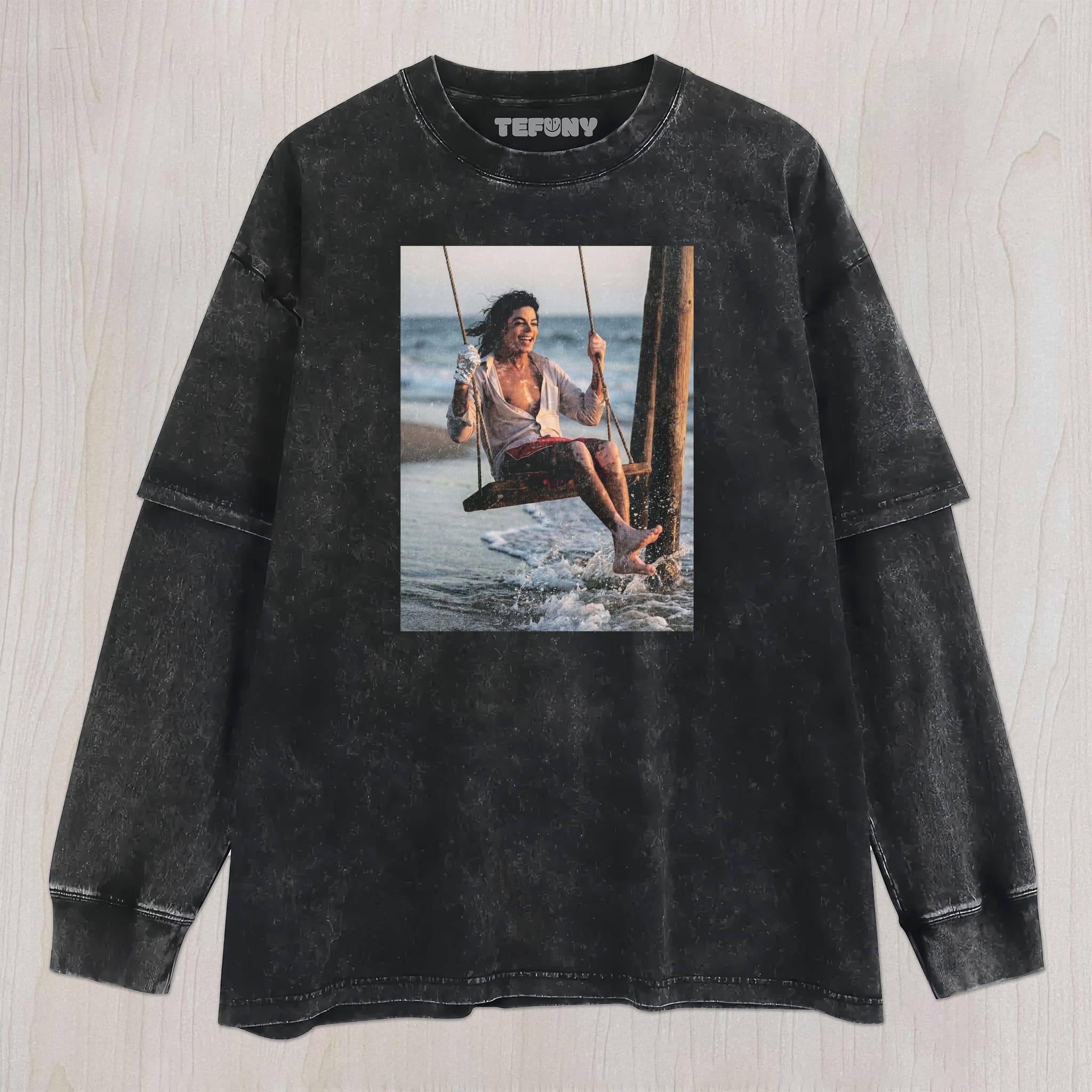 OCEAN SUNSET SWING MOMENT UNISEX TEE, TANK TOP, LAYERED LS, SWEATSHIRT & HOODIE