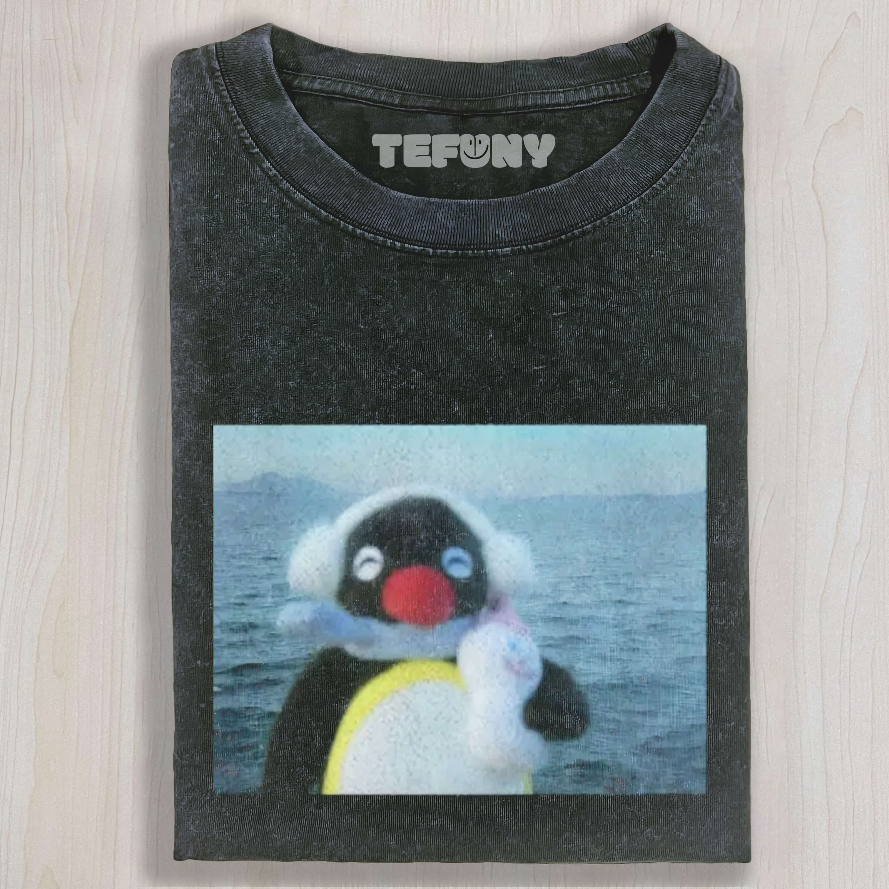 OCEAN PINGU VINTAGE WASHED TEE & SWEAT & HOOD