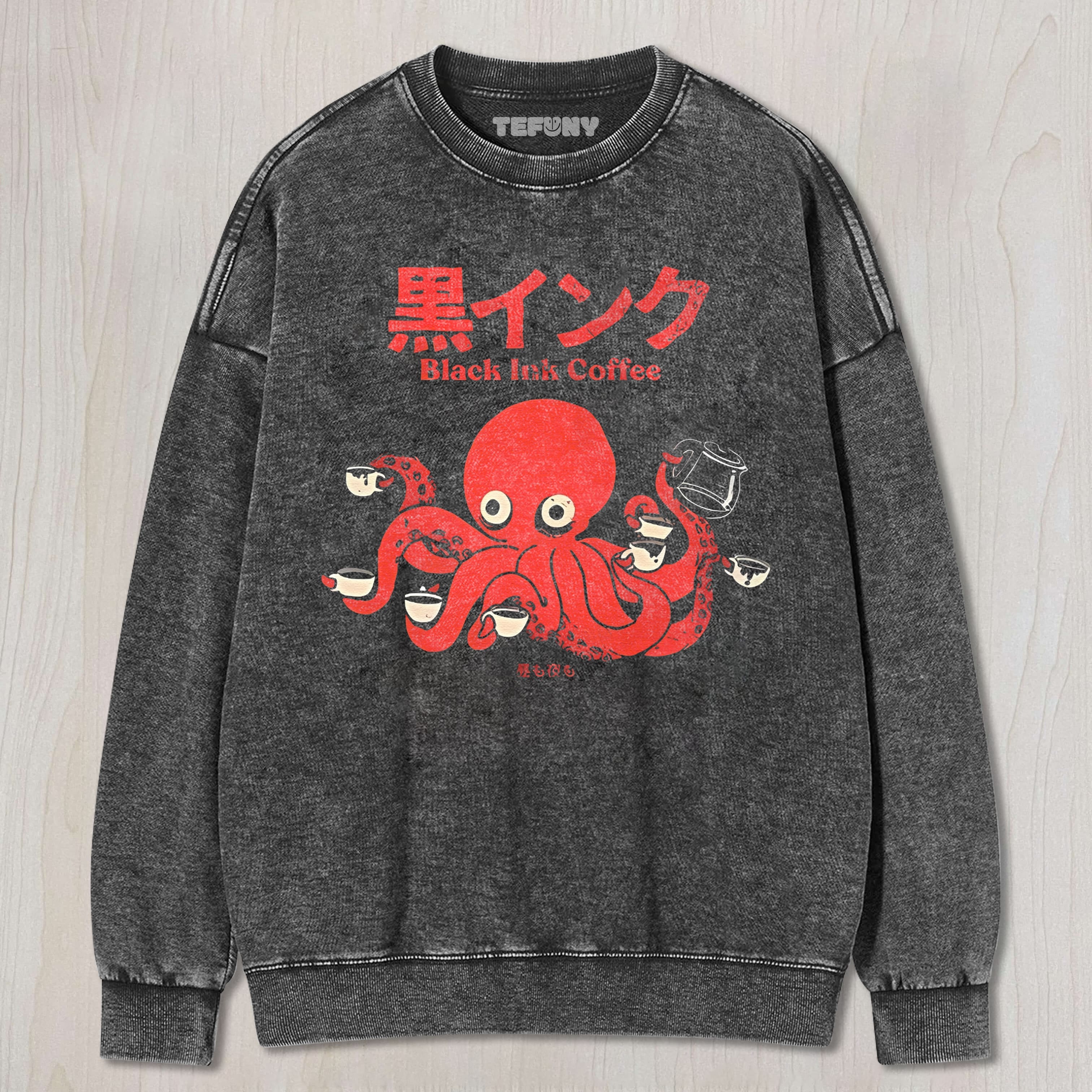 OCTOPUS COFFEE TEE & SWEAT & HOOD