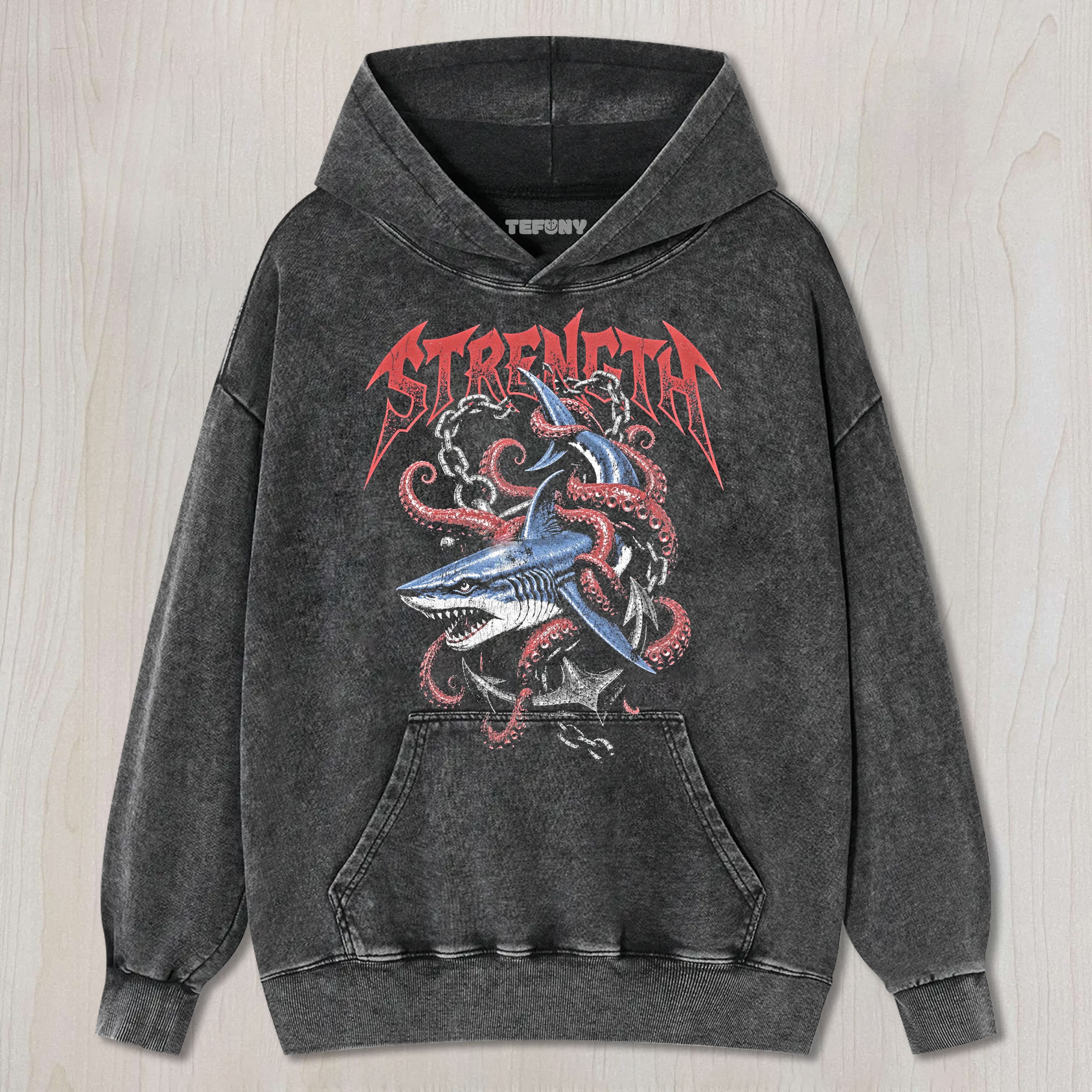 OCTOPUS VS SHARK UNISEX TEE, TANK TOP, LAYERED LS, SWEATSHIRT & HOODIE