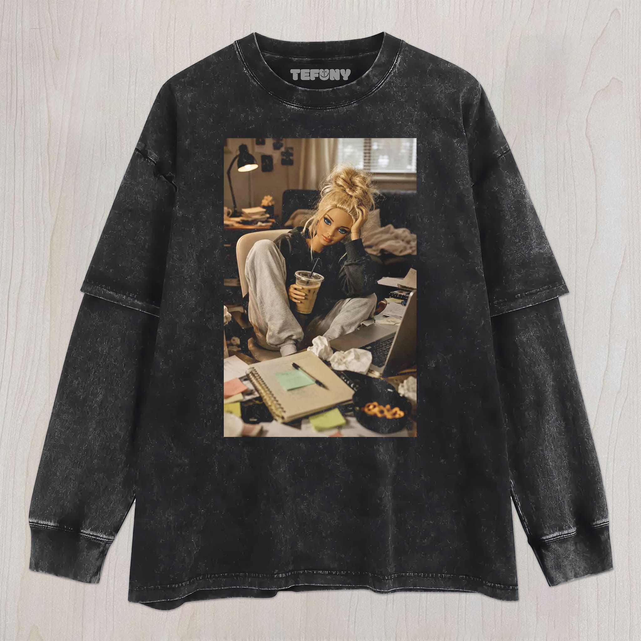 OFFICE BARBIE V7 UNISEX TEE, TANK TOP, LAYERED LS, SWEATSHIRT & HOODIE