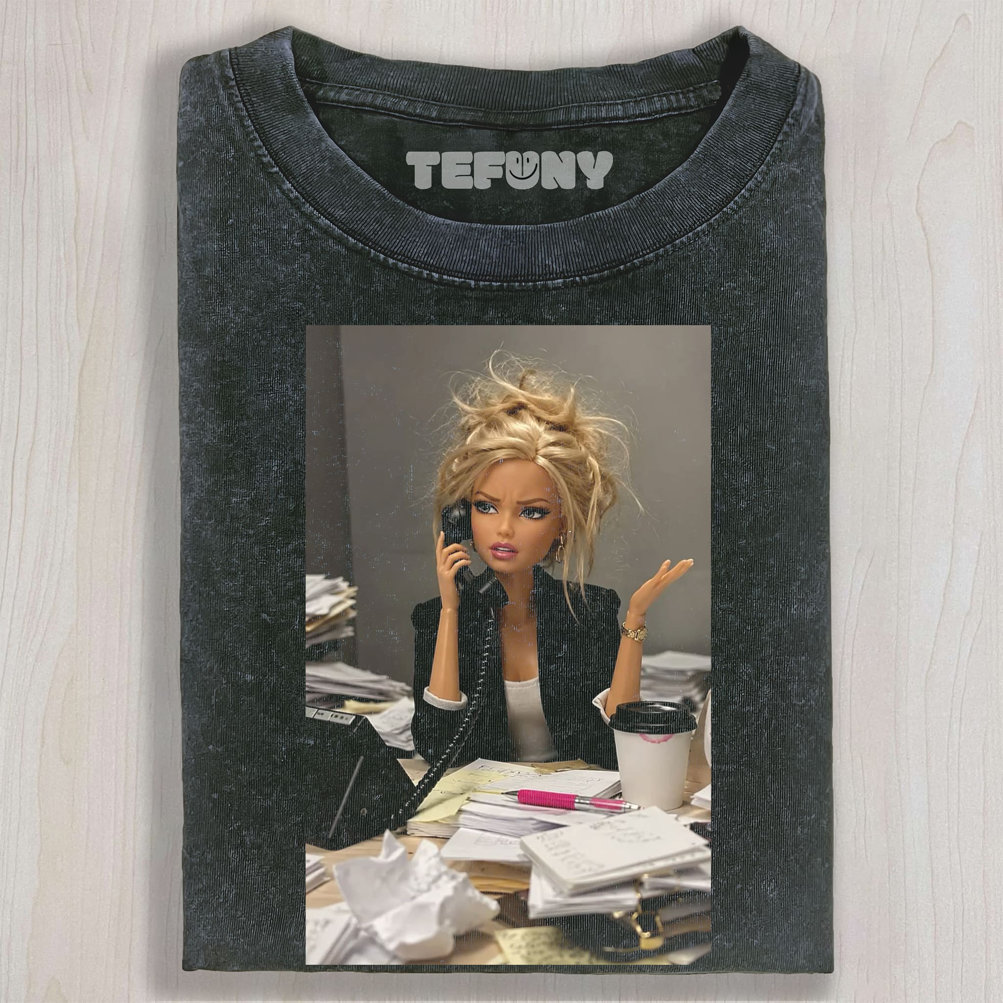 OFFICE BARBIE V8 UNISEX TEE, TANK TOP, LAYERED LS, SWEATSHIRT & HOODIE