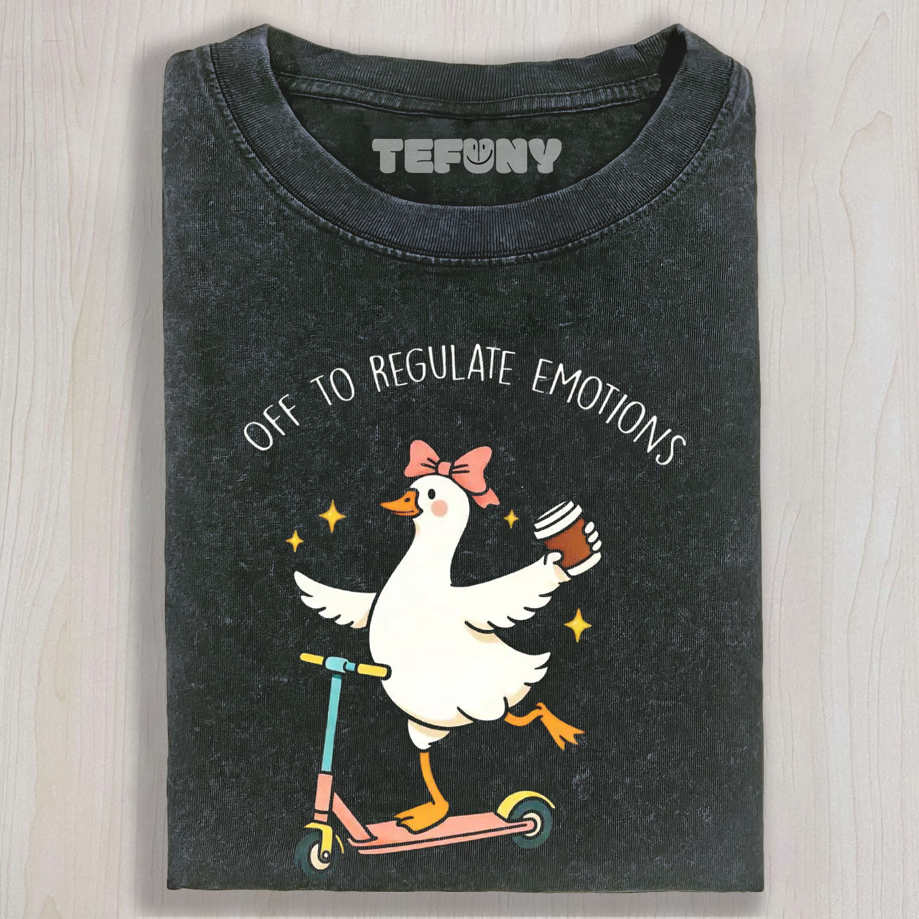OFF TO REGULATE EMOTIONS UNISEX TEE, TANK TOP, LAYERED LS, SWEATSHIRT & HOODIE