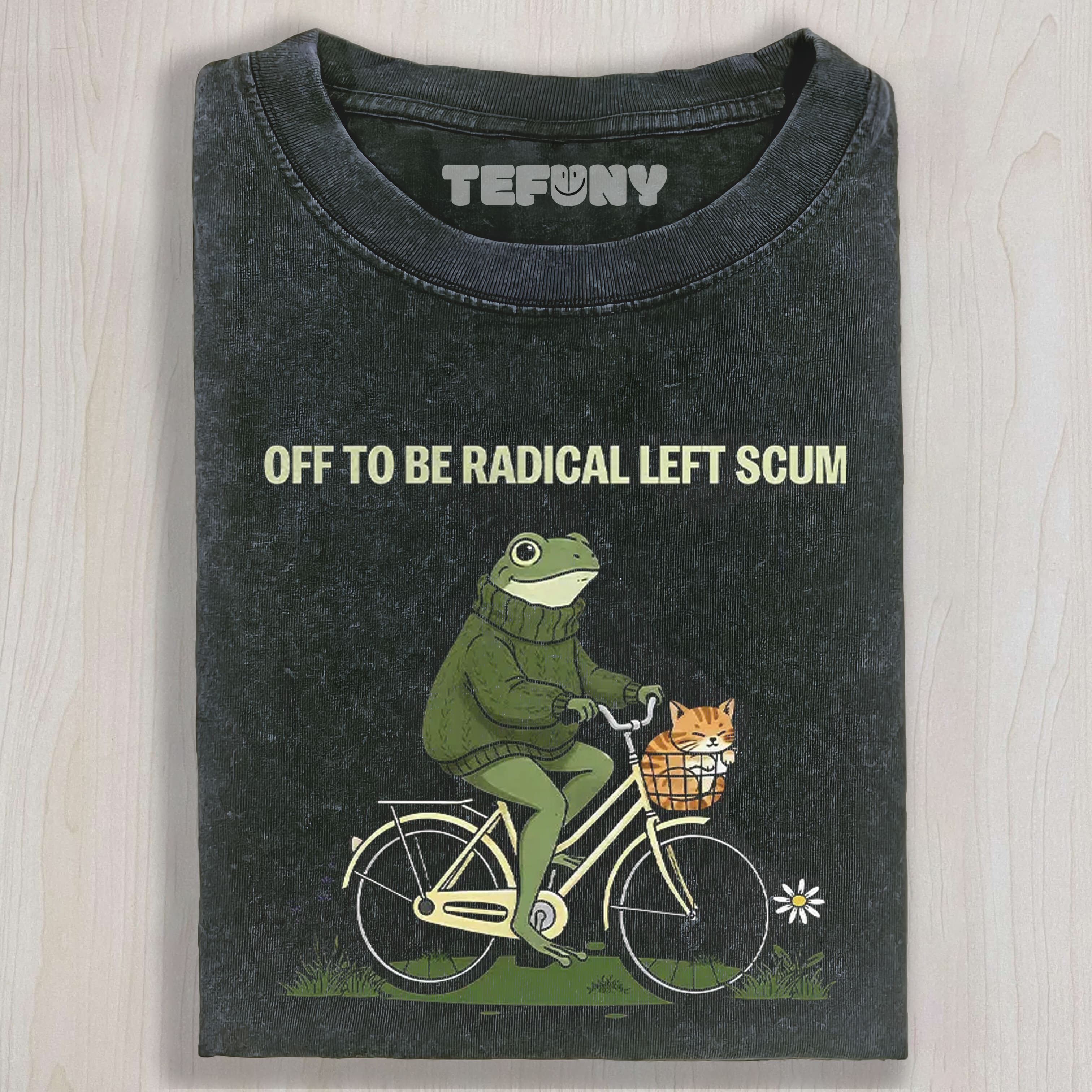 OFF TO BE RADICAL LEFT SCUM TEE & SWEAT & HOOD