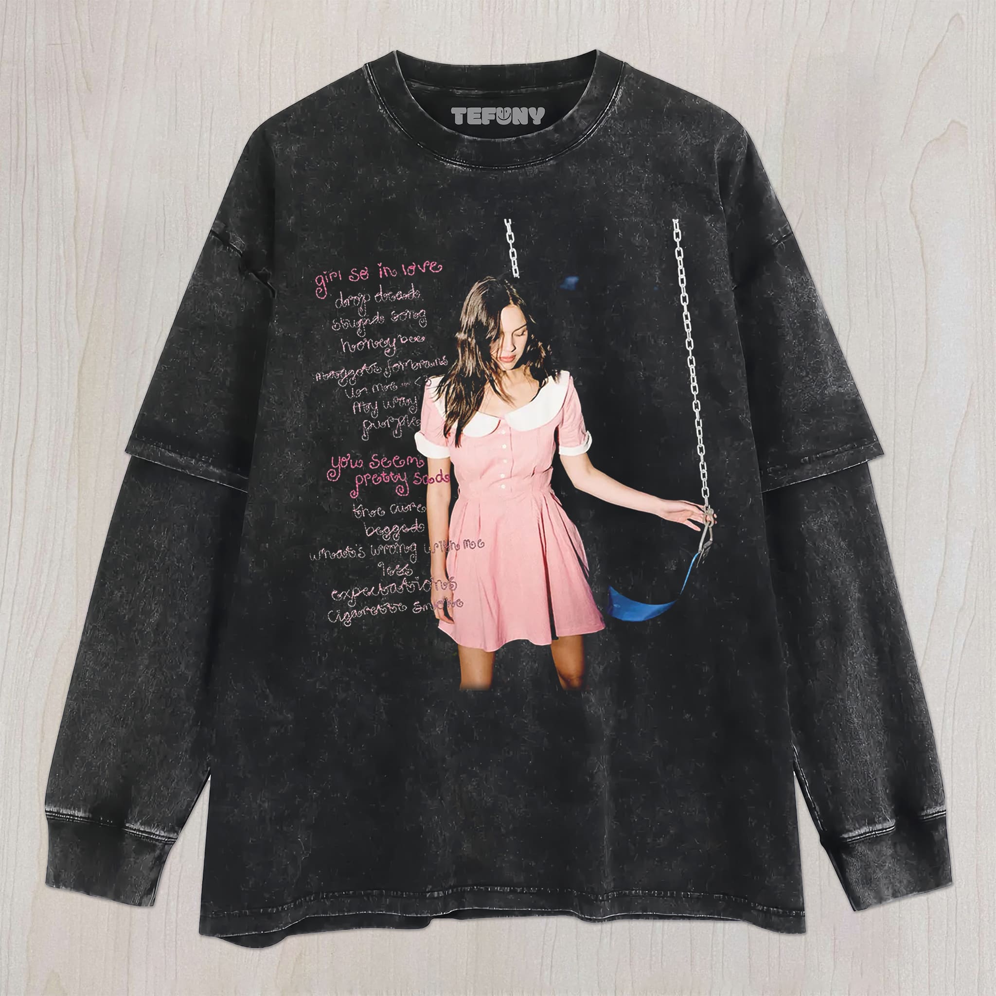 OLIVIA RODRIGO V19 UNISEX TEE, TANK TOP, LAYERED LS, SWEATSHIRT & HOODIE