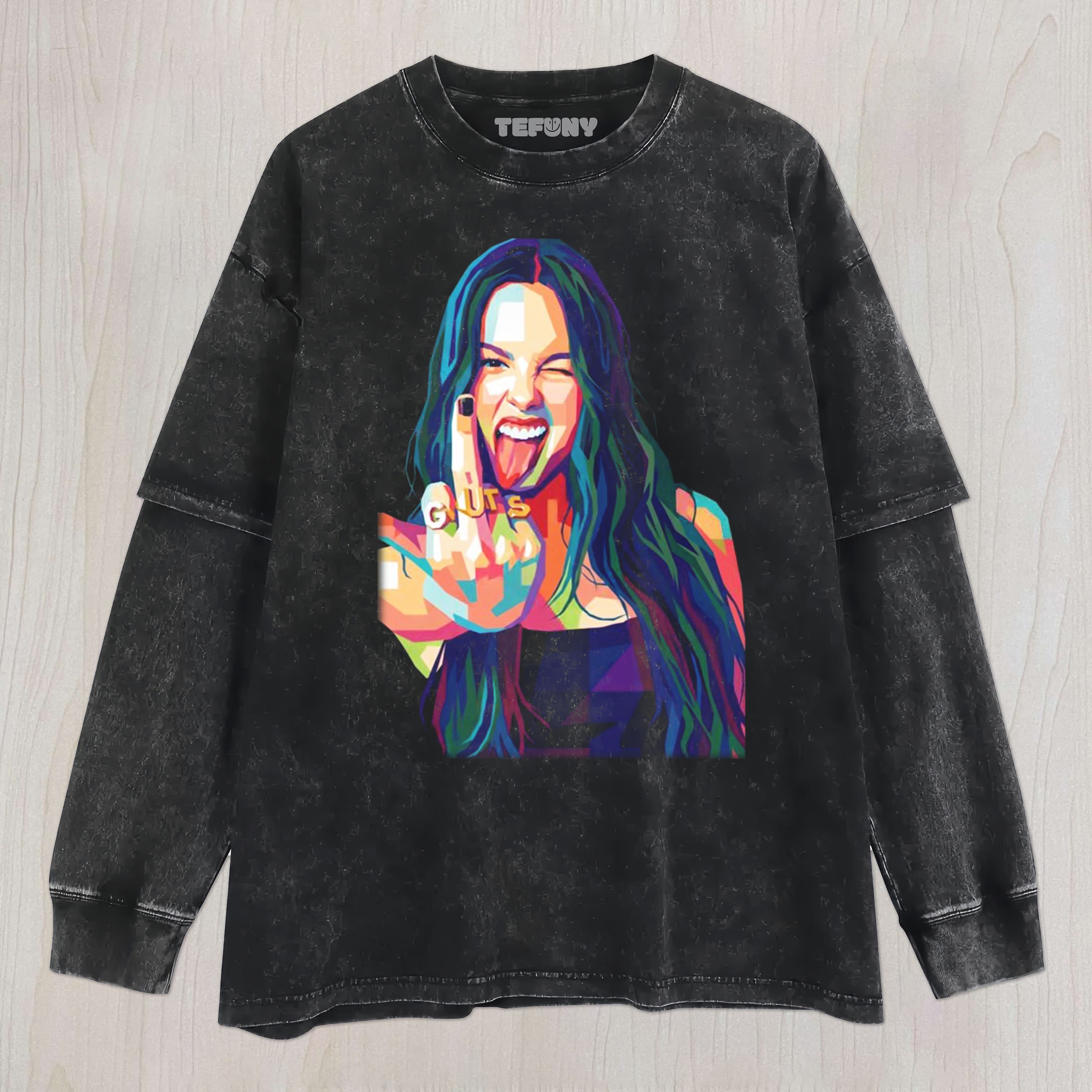 OLIVIA RODRIGO V4 UNISEX TEE, TANK TOP, LAYERED LS, SWEATSHIRT & HOODIE