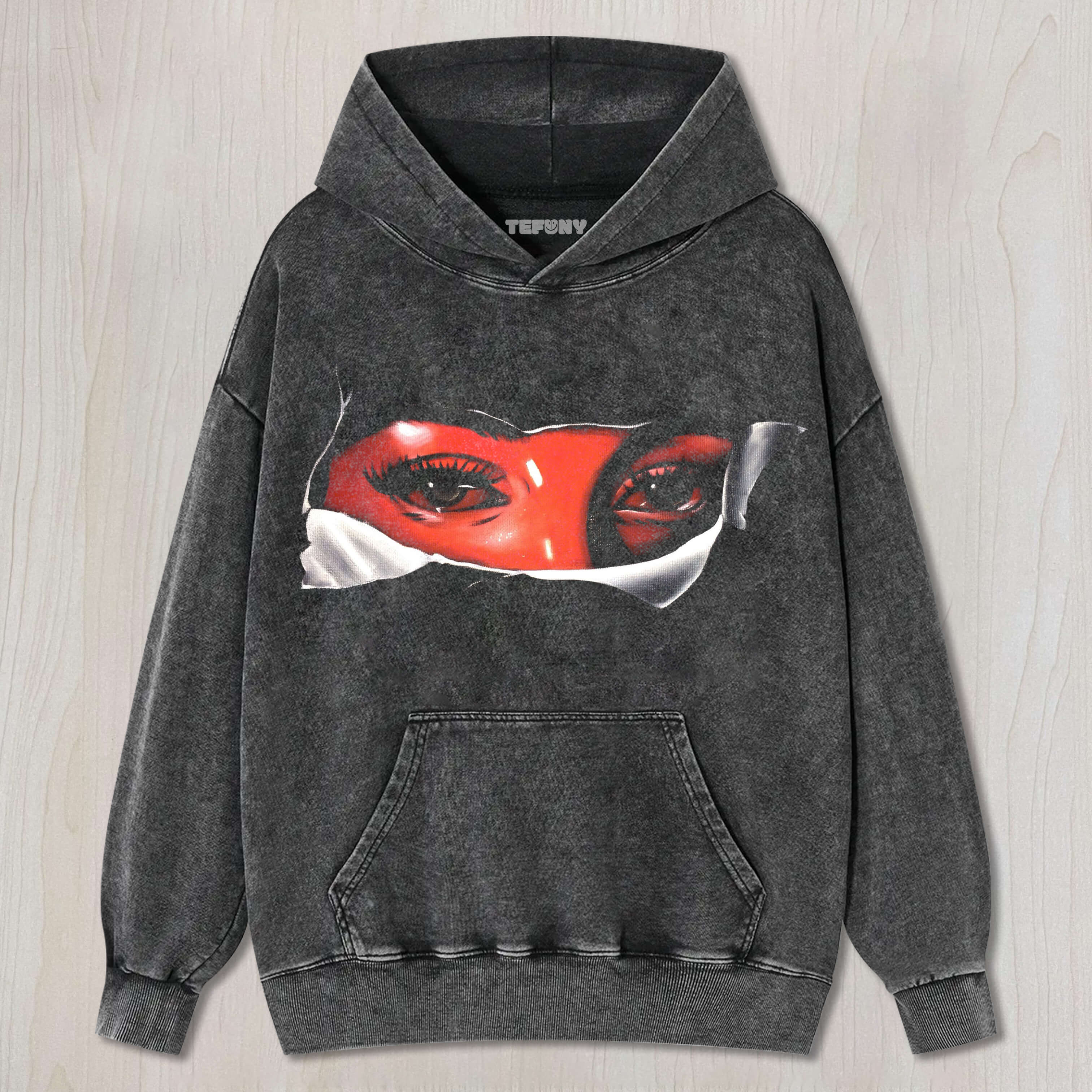 ONLY A PAIR OF EYES ARE EXPOSED T-SHIRT