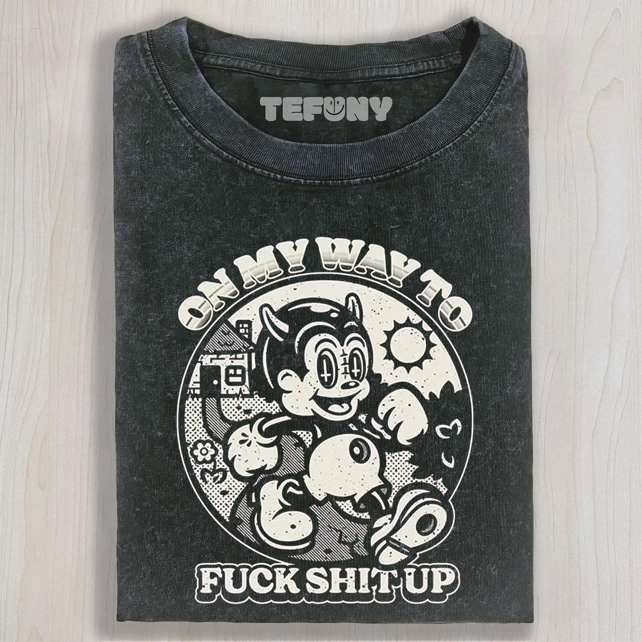 ON MY WAY TO F S UP UNISEX TEE, TANK TOP, LAYERED LS, SWEATSHIRT & HOODIE