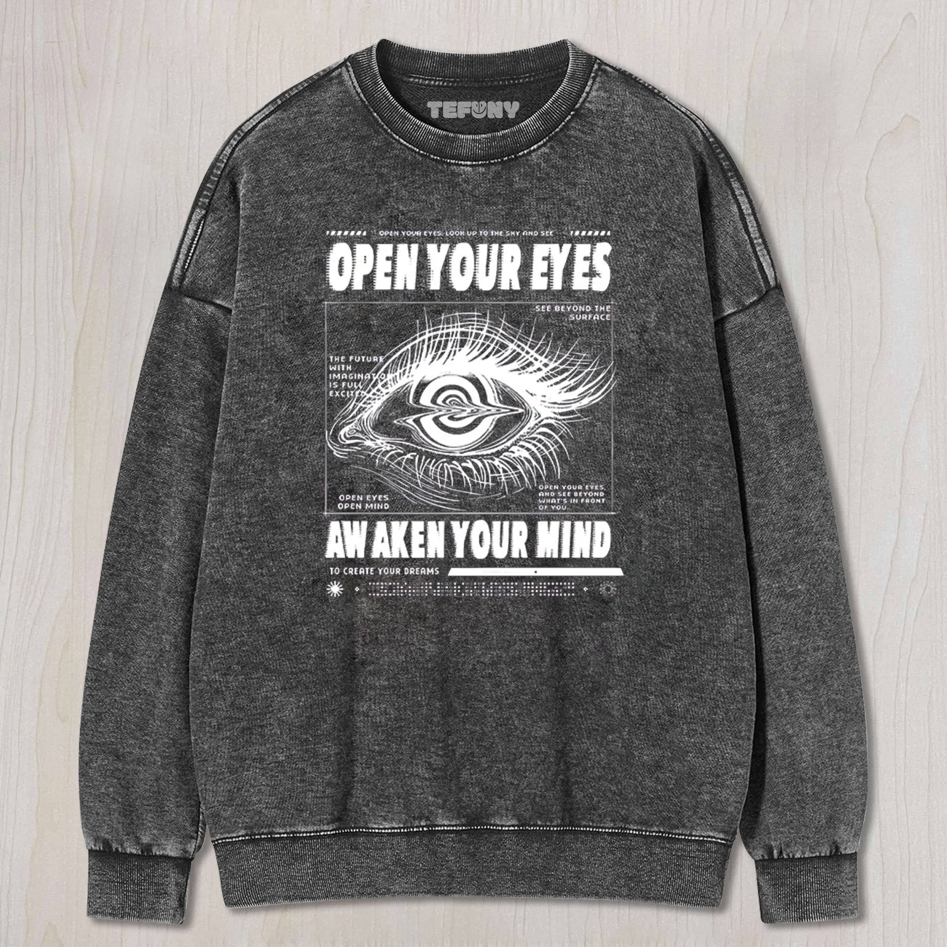 OPEN EYES CLASSIC TEE & SWEAT & HOOD