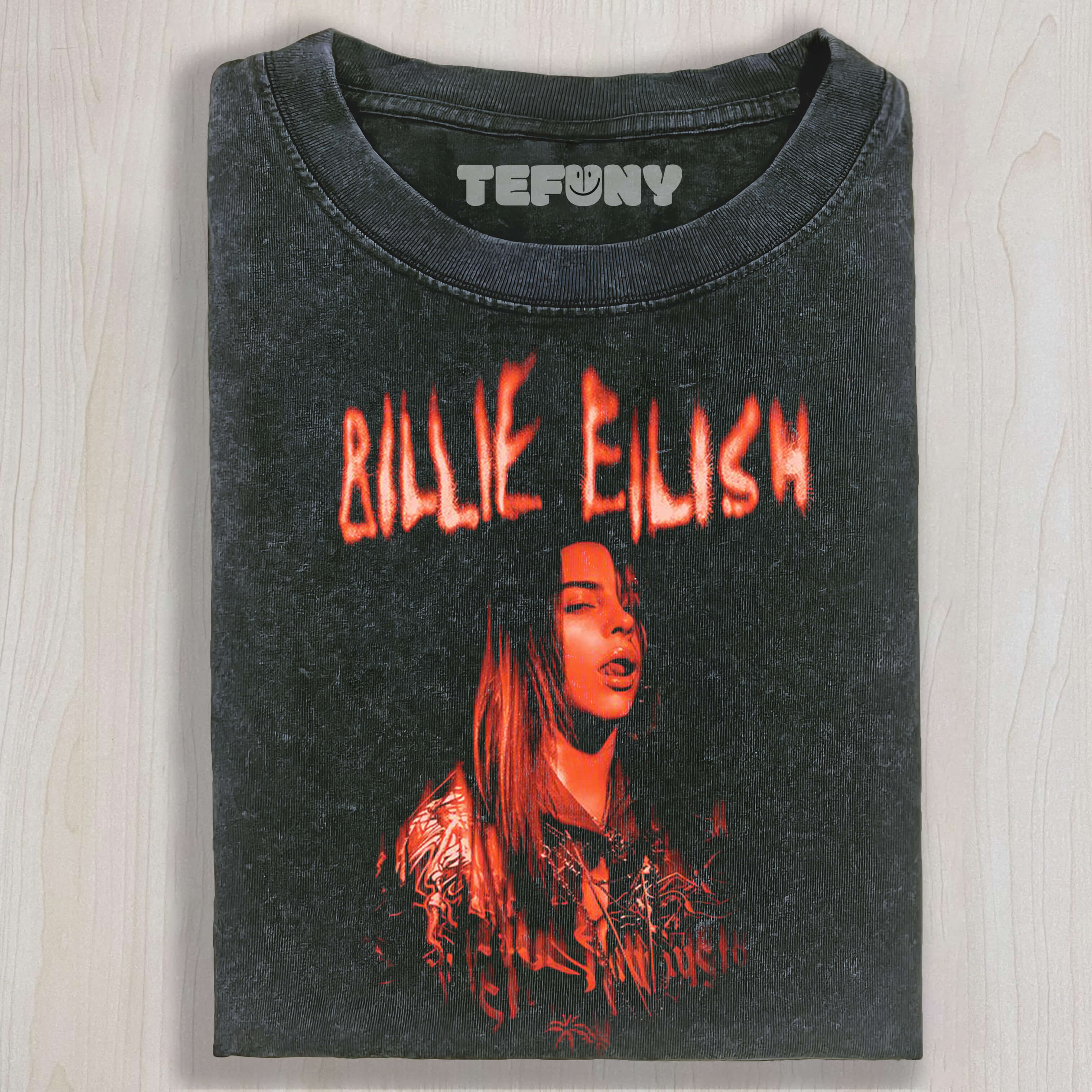 ORANGE BILLIE EILISH T-SHIRT
