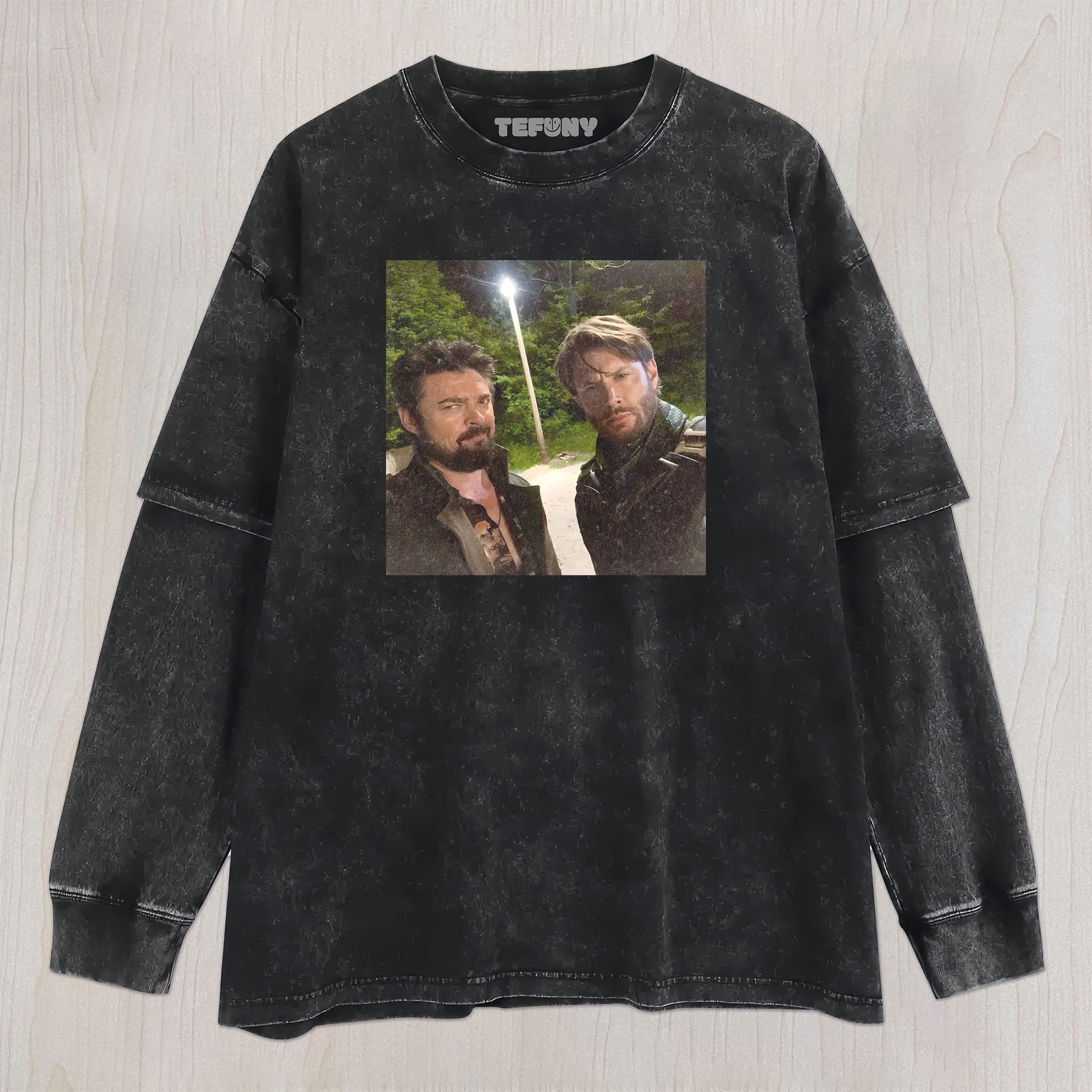 OUTDOOR DARK HERO DUO FILM UNISEX TEE, TANK TOP, LAYERED LS, SWEATSHIRT & HOODIE