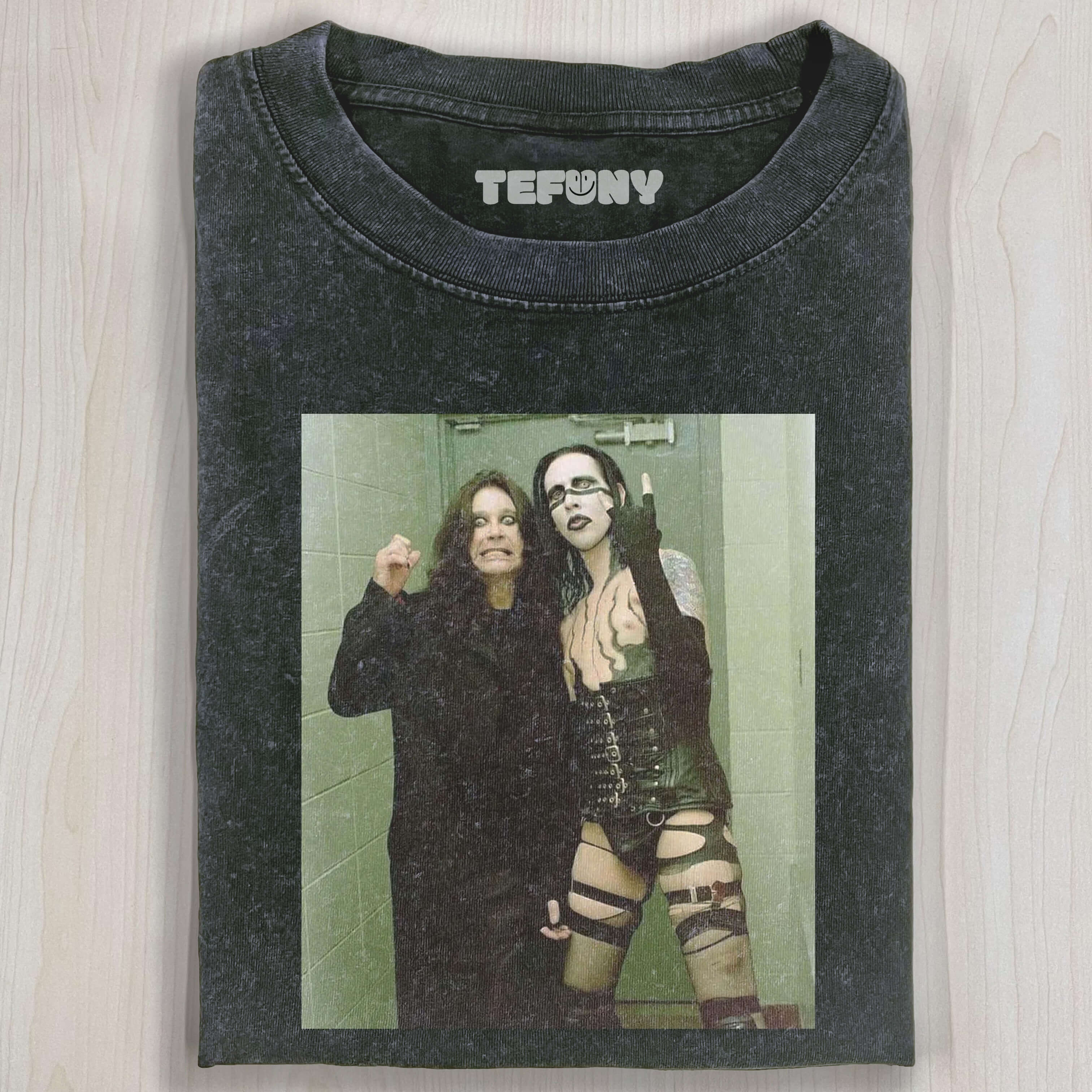 OZZY OSBOURNE & MARILYN MANSON T-SHIRT