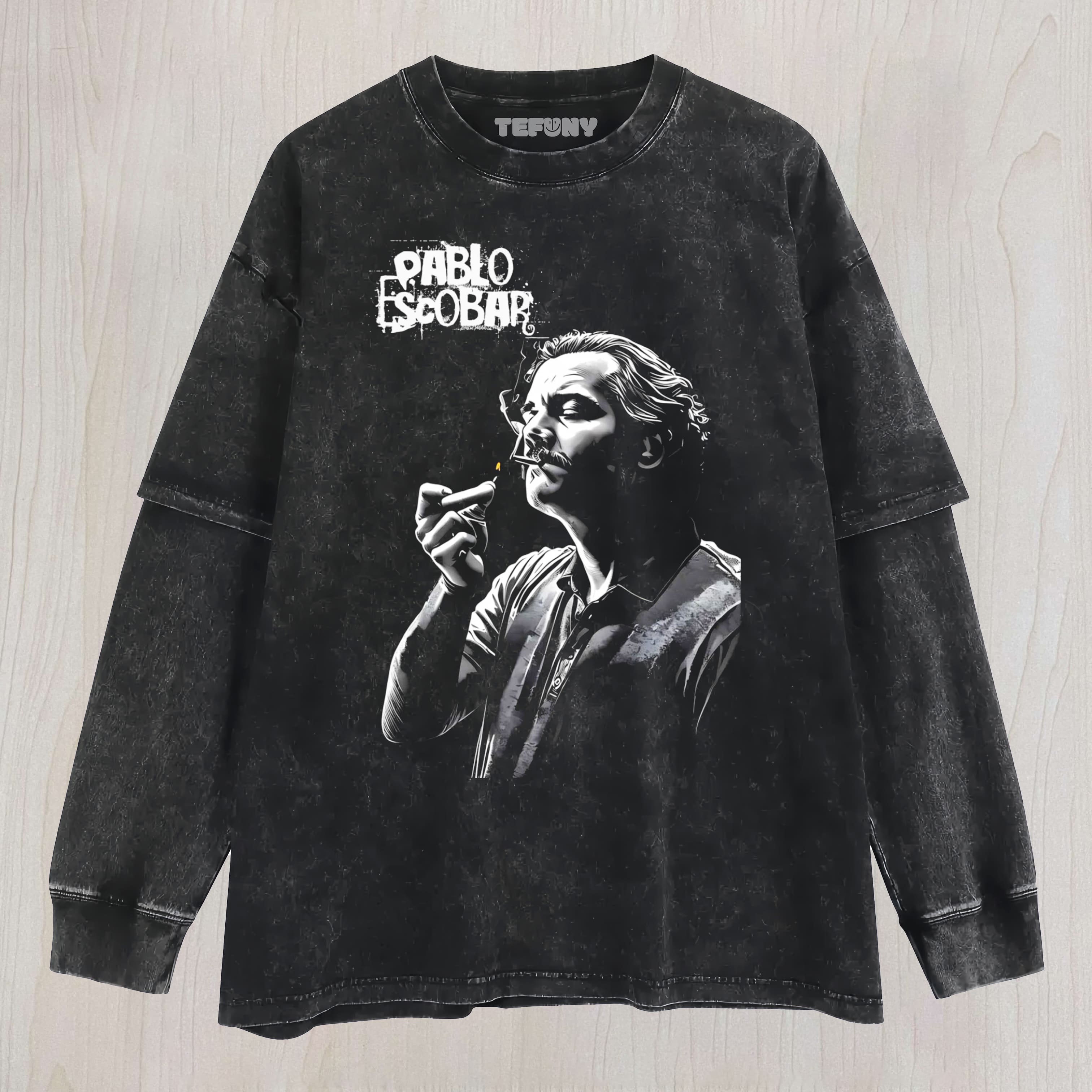 PABLO ESCOBAR THE KING OF MEDELLÍN LAYERED LONG SLEEVE