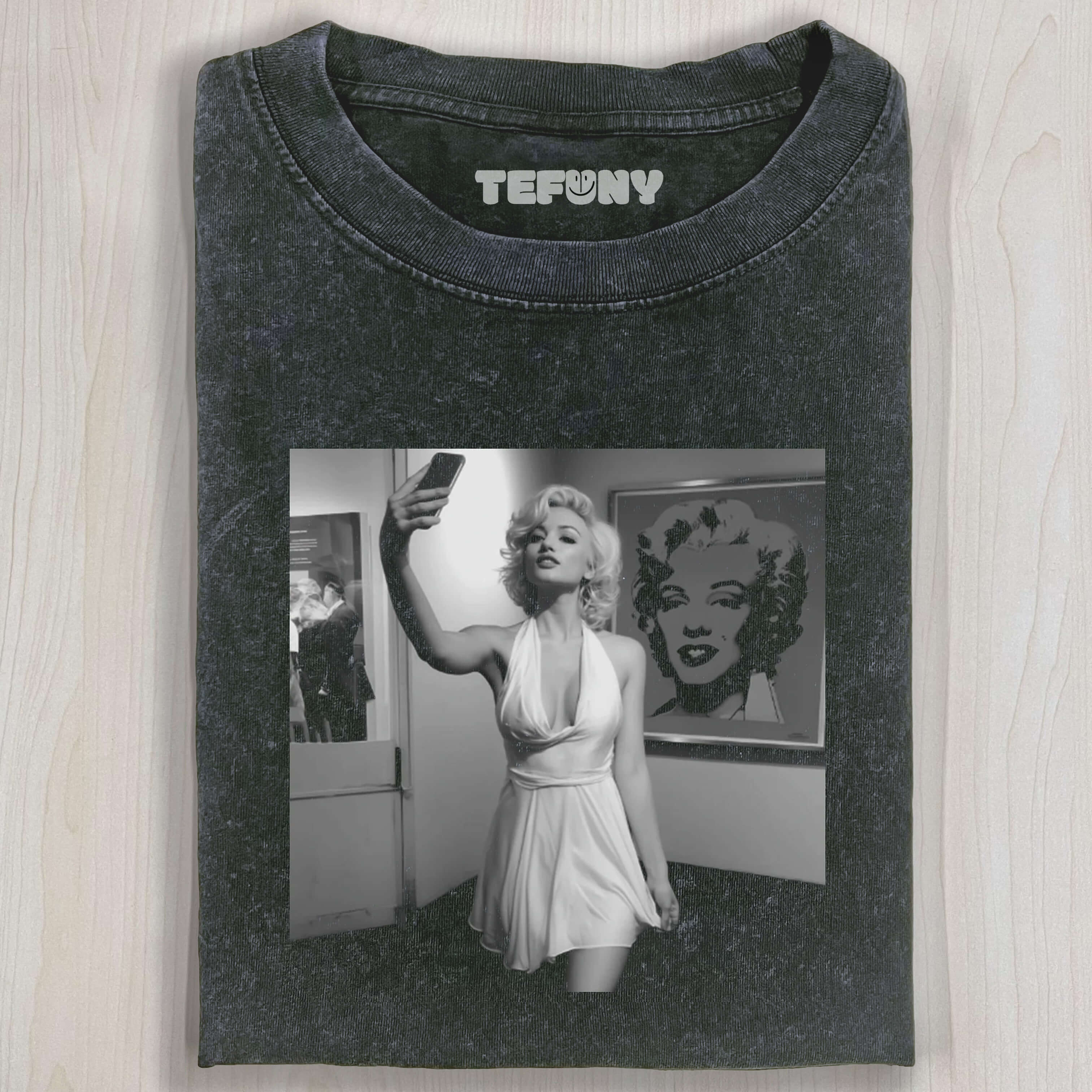 PAINTING MARILYN MONROE T-SHIRT