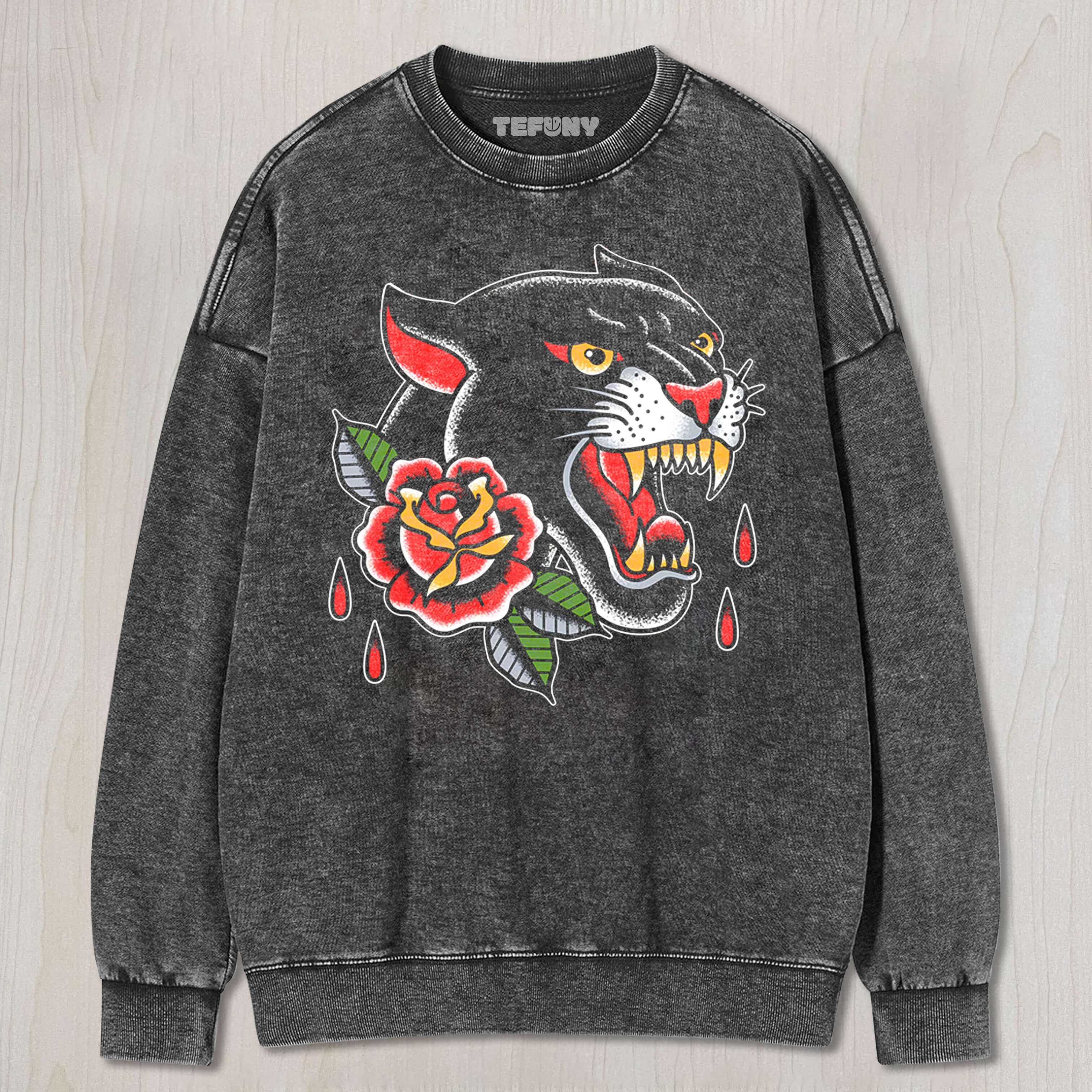 PANTHER TATTOO TEE & SWEAT & HOOD