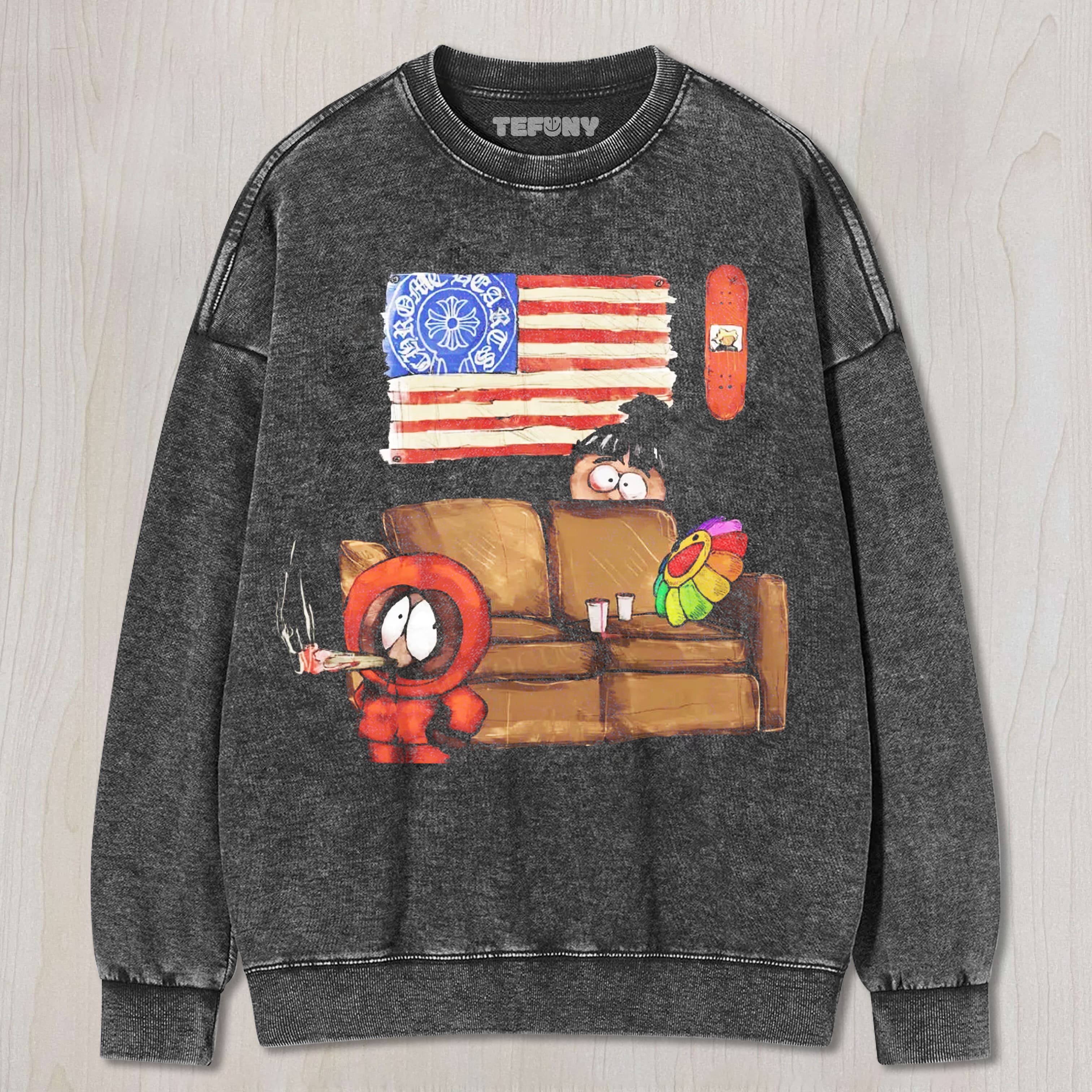 PARODY CARTOON CHARACTERS STREETWEAR UNISEX TEE, TANK TOP, LAYERED LS, SWEATSHIRT & HOODIE