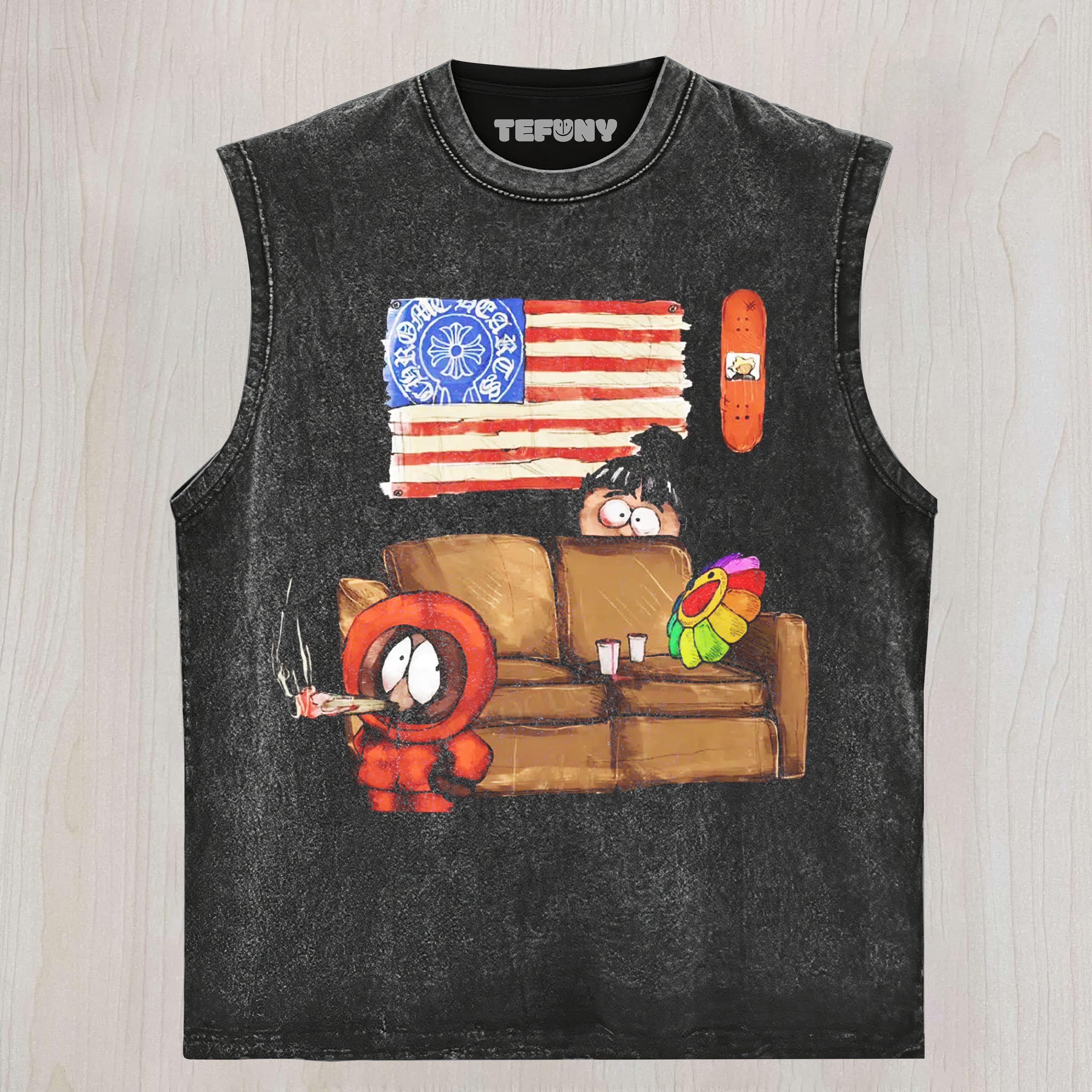 PARODY CARTOON CHARACTERS STREETWEAR UNISEX TEE, TANK TOP, LAYERED LS, SWEATSHIRT & HOODIE