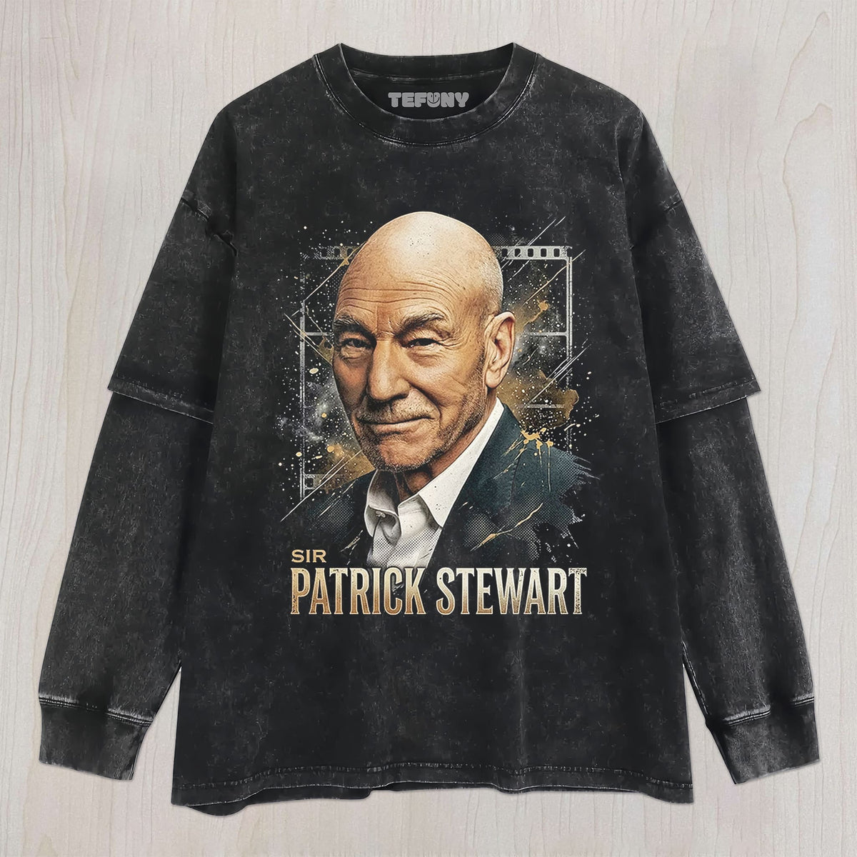PATRICK STEWART UNISEX TEE, TANK TOP, LAYERED LS, SWEATSHIRT & HOODIE