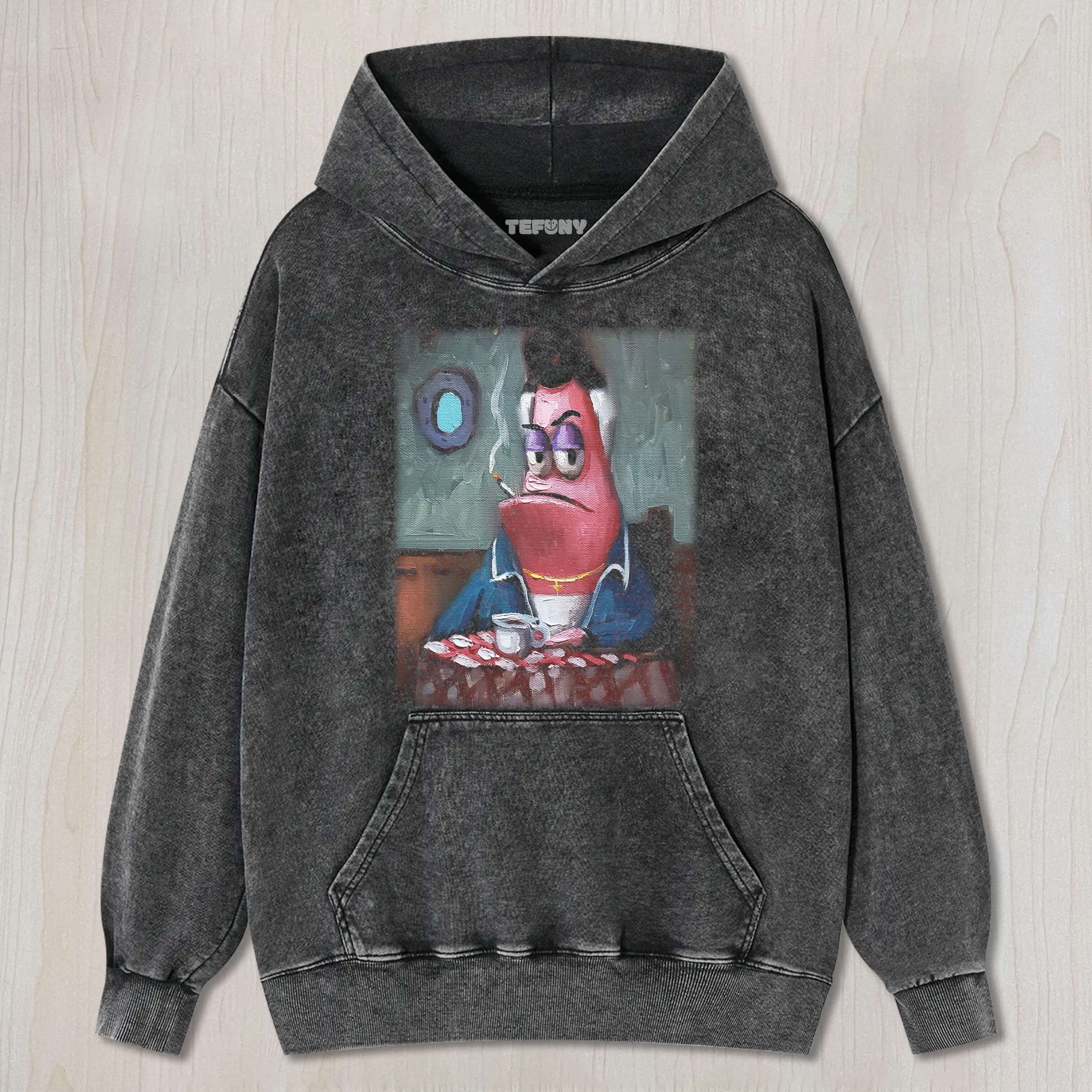 PATRICK STAR SMOKING TEE & SWEAT & HOOD