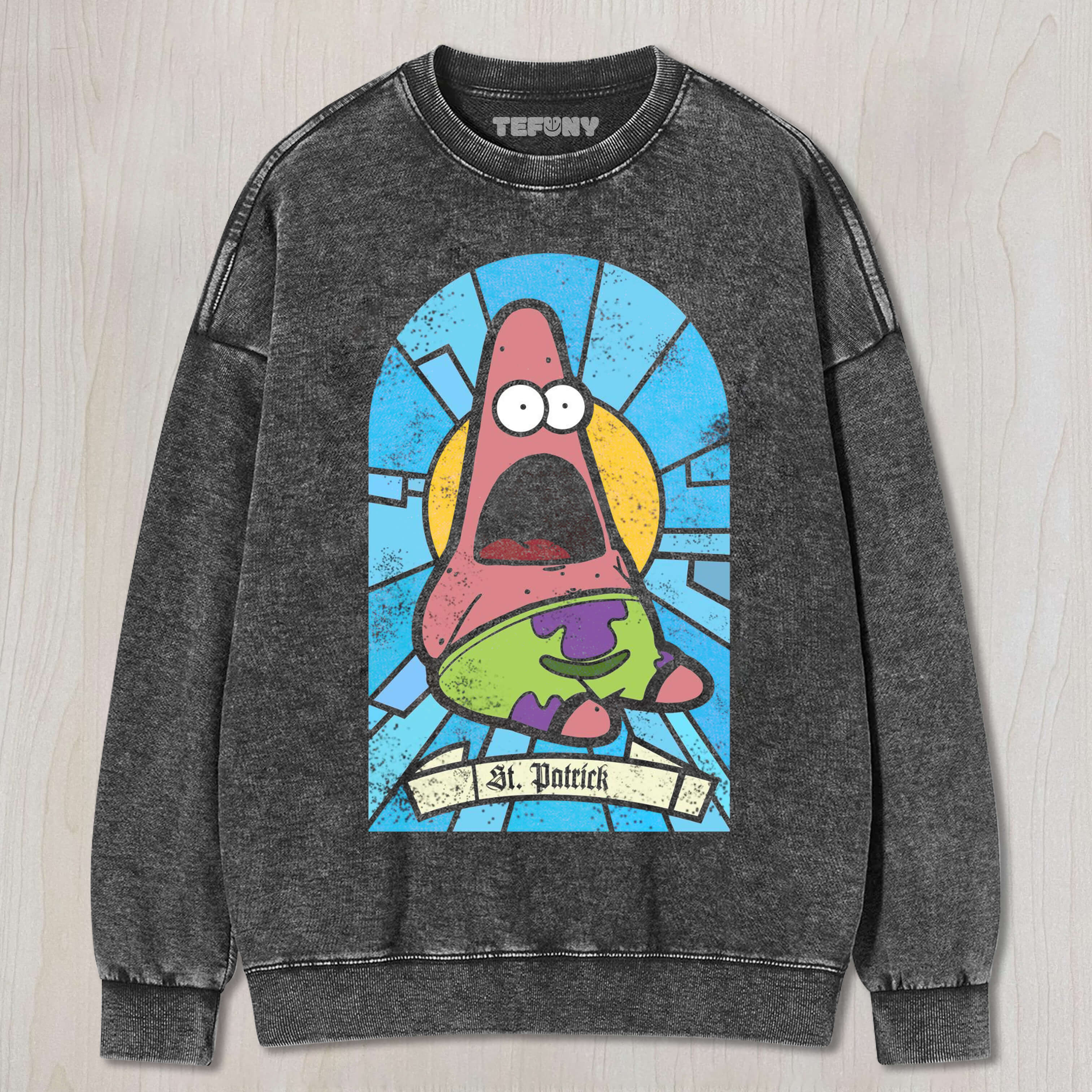 PATRICK WITH HIS MOUTH WIDE OPEN T-SHIRT