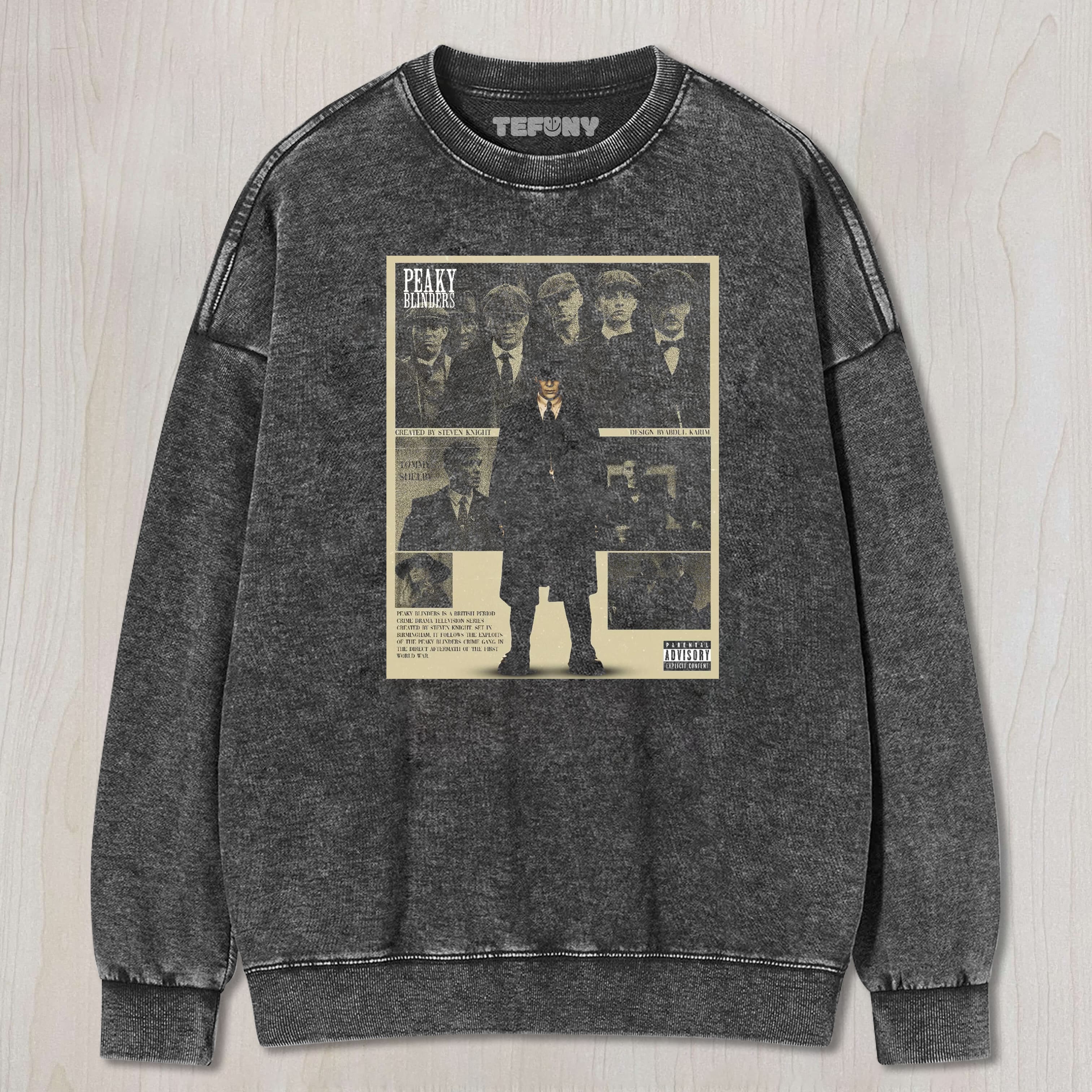 PEAKY BLINDERS SHELBY'S PROVOCATION TEE & SWEAT & HOOD