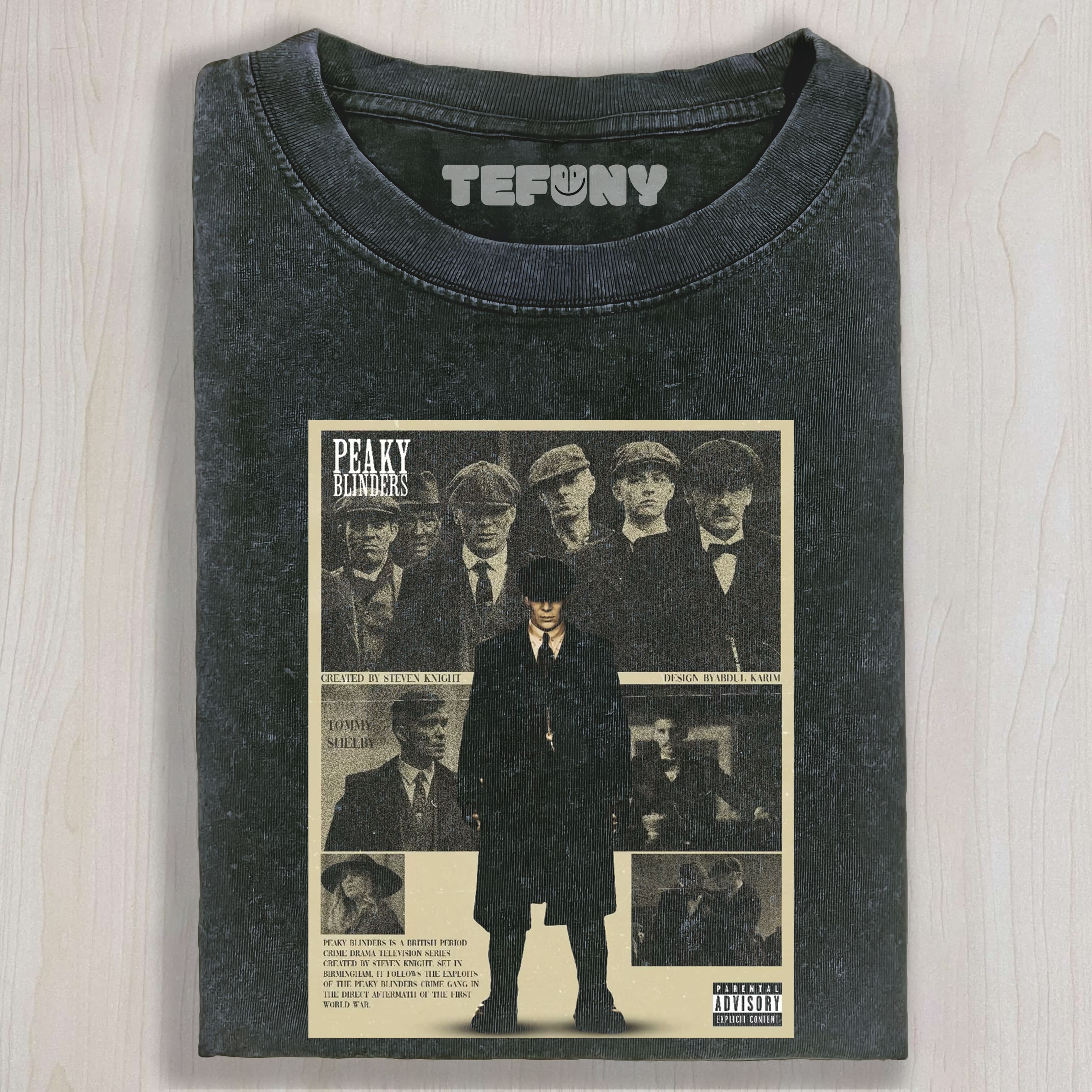 PEAKY BLINDERS SHELBY'S PROVOCATION TEE & SWEAT & HOOD