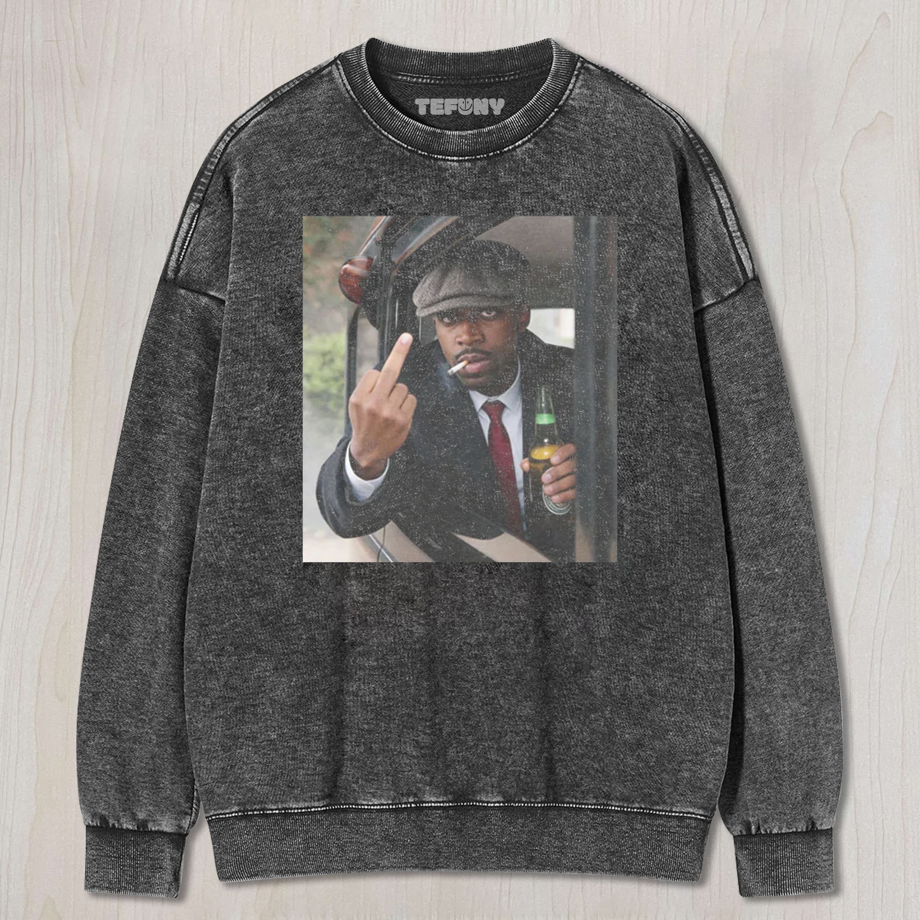 PEAKY BLINDERS THE IMMORTAL MAN SHELBY-STYLE PROVOCATION TEE & SWEAT & HOO    D
