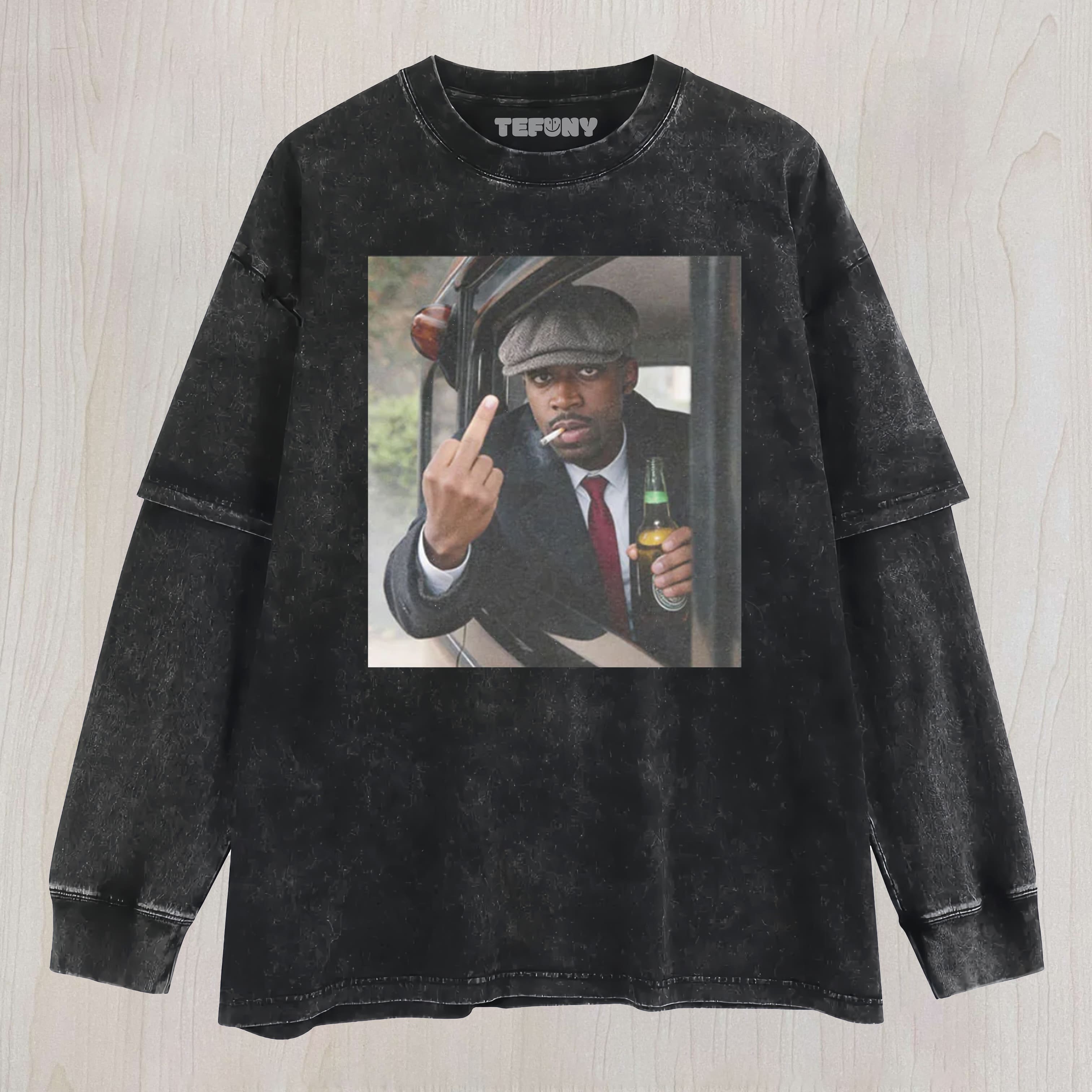 PEAKY BLINDERS THE IMMORTAL MAN SHELBY-STYLE PROVOCATION LAYERED LONG SLEEVE