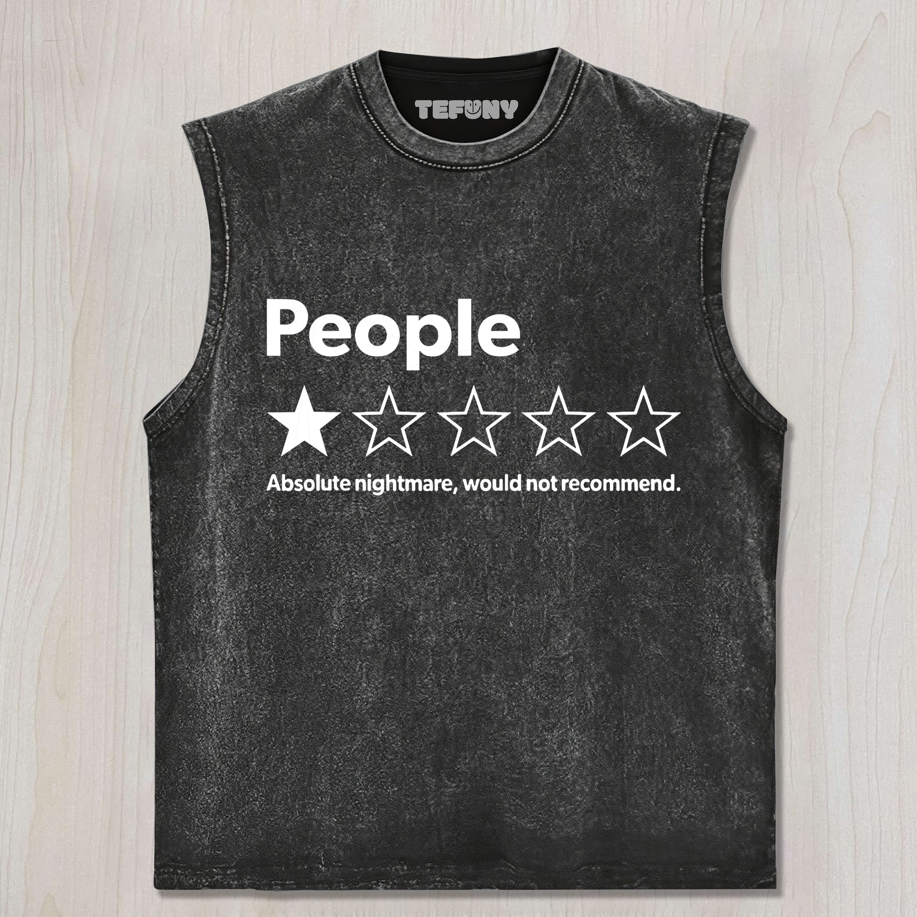 PEOPLE - ONE-STAR REVIEW UNISEX TEE, TANK TOP, LAYERED LS, SWEATSHIRT & HOODIE