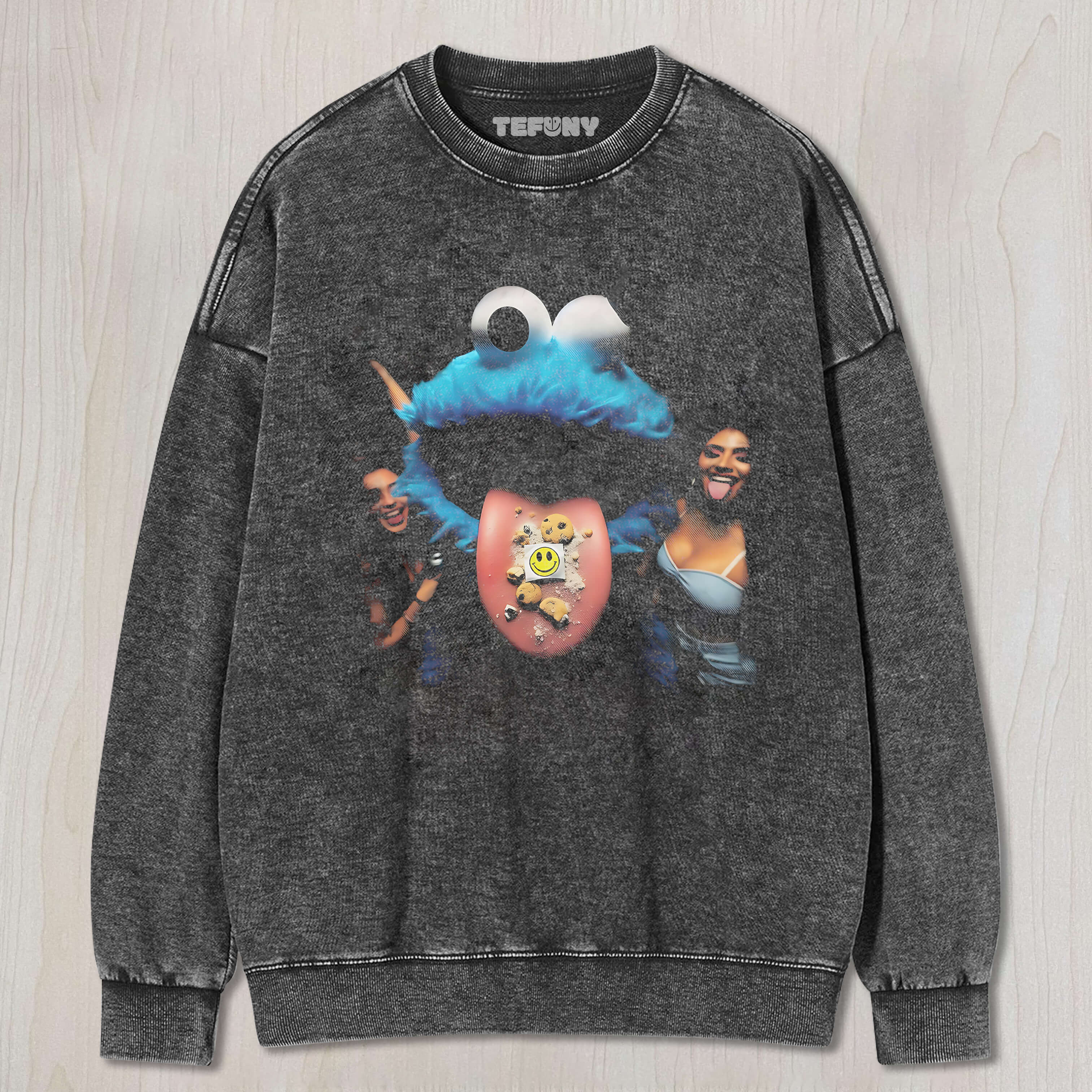 PARTY COOKIE MONSTER – WILD AND FUNNY T-SHIRT