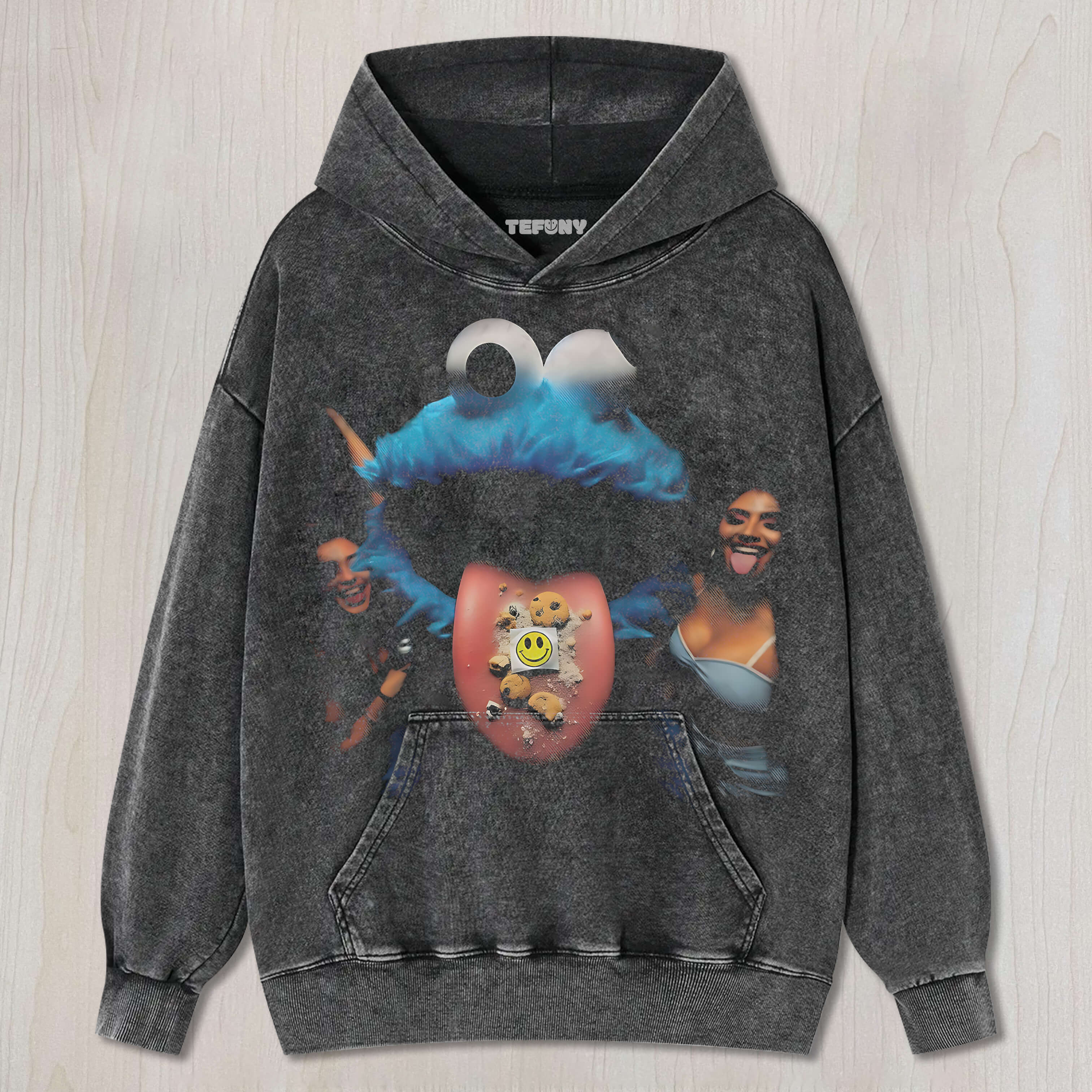 PARTY COOKIE MONSTER – WILD AND FUNNY T-SHIRT