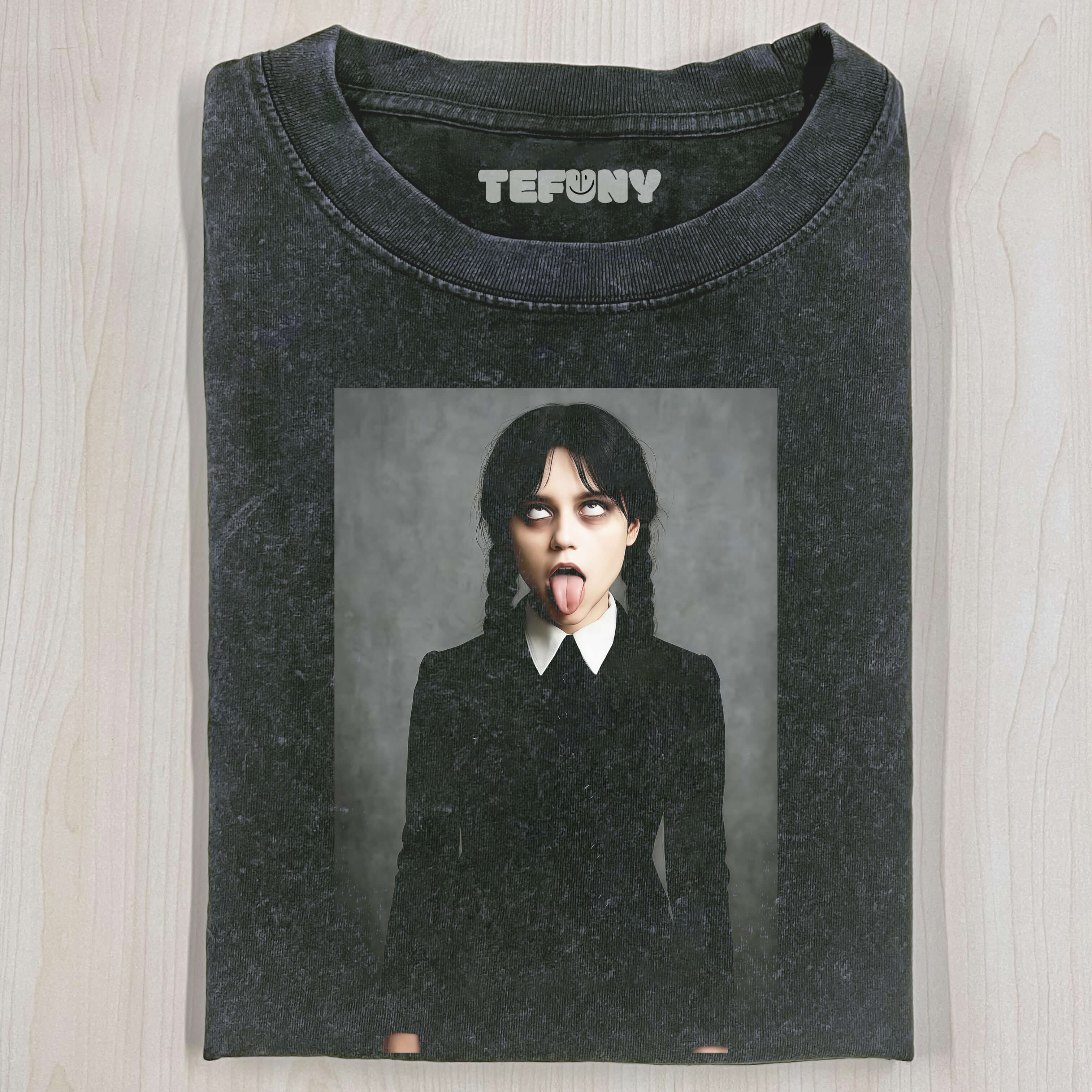 WEDNESDAY S2 ADDAMS THEMED T-SHIRT V2