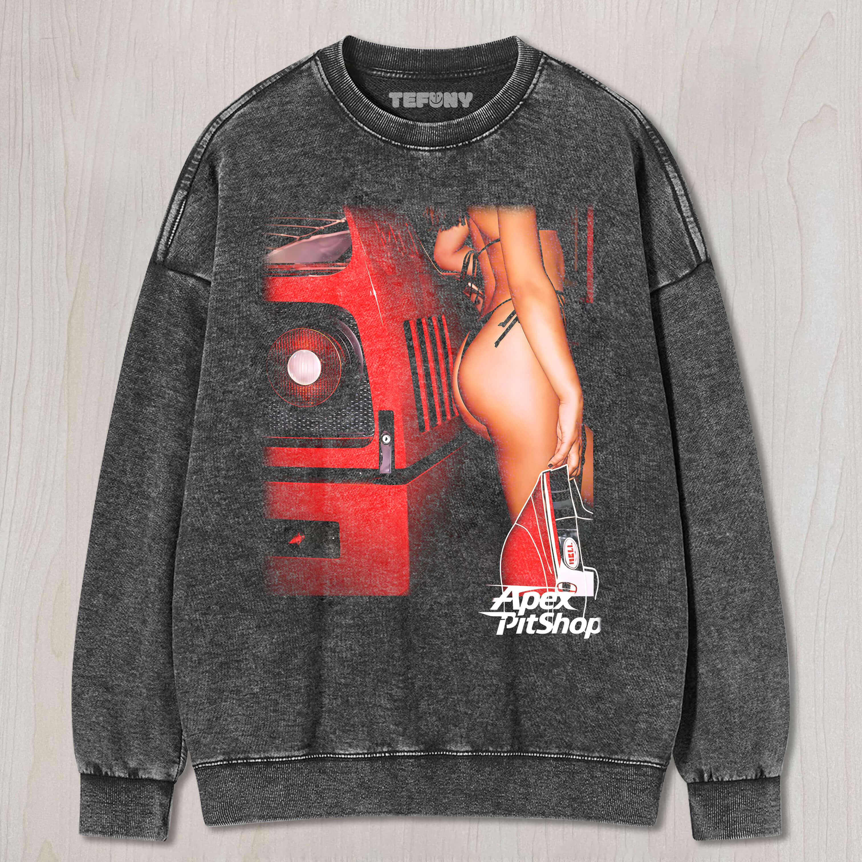 RACING GIRL CARS POSTER T-SHIRT