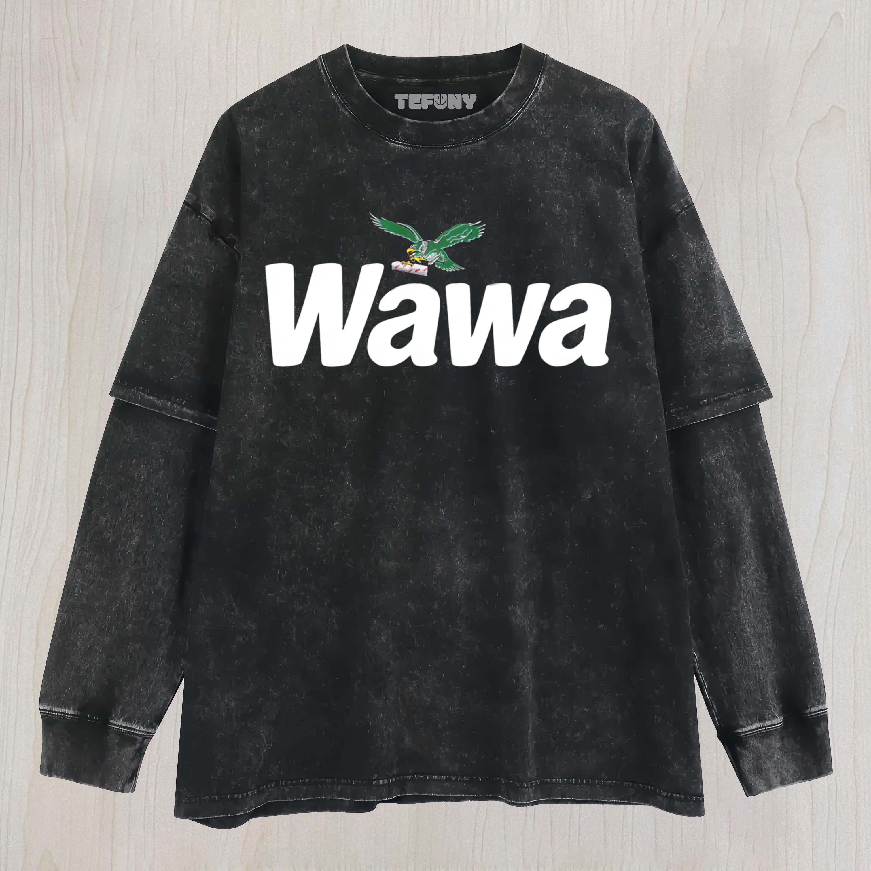 PHILADELPHIA EAGLES WAWA LAYERED LONG SLEEVE