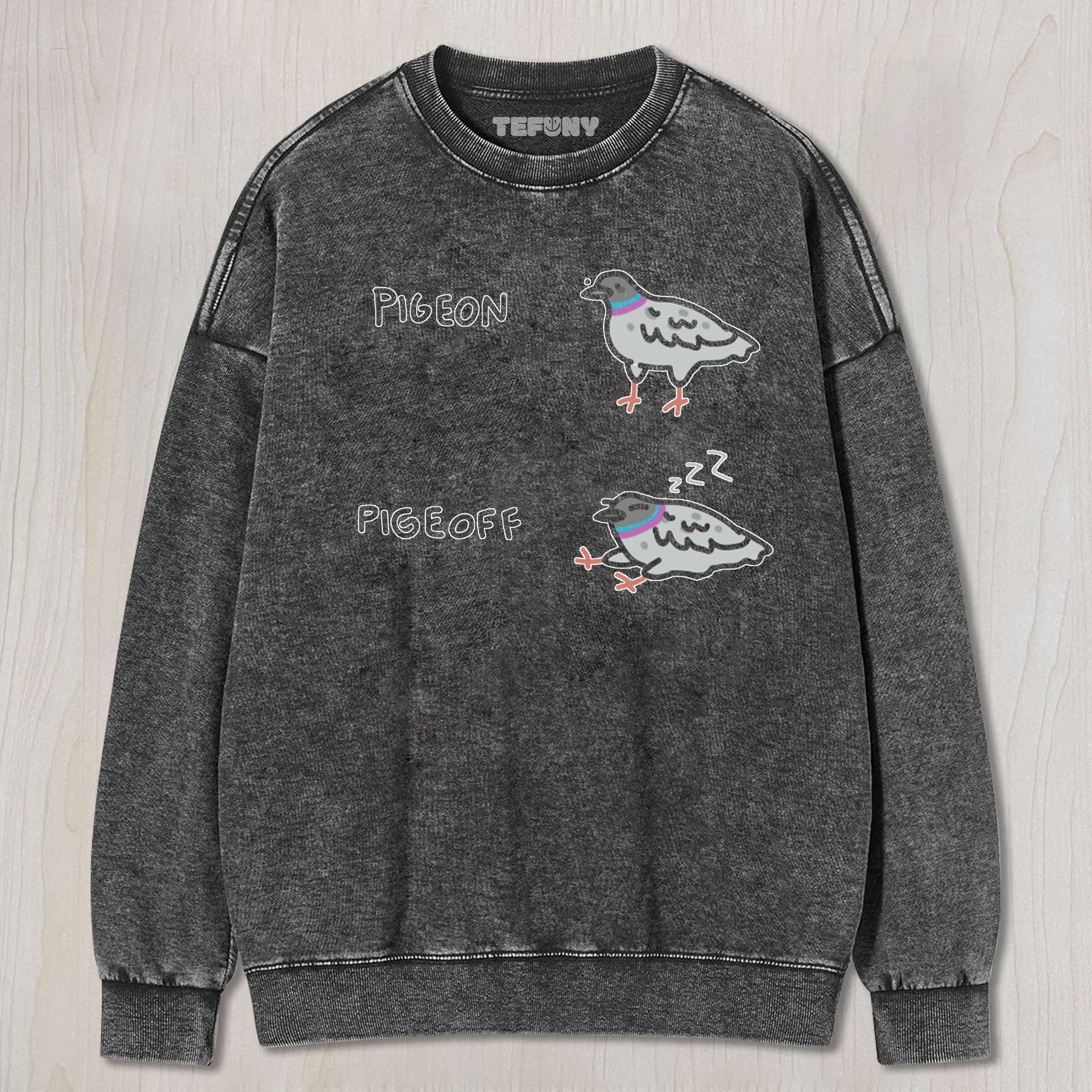 PIGEON FUNNY MEME UNISEX TEE, TANK TOP, LAYERED LS, SWEATSHIRT & HOODIE