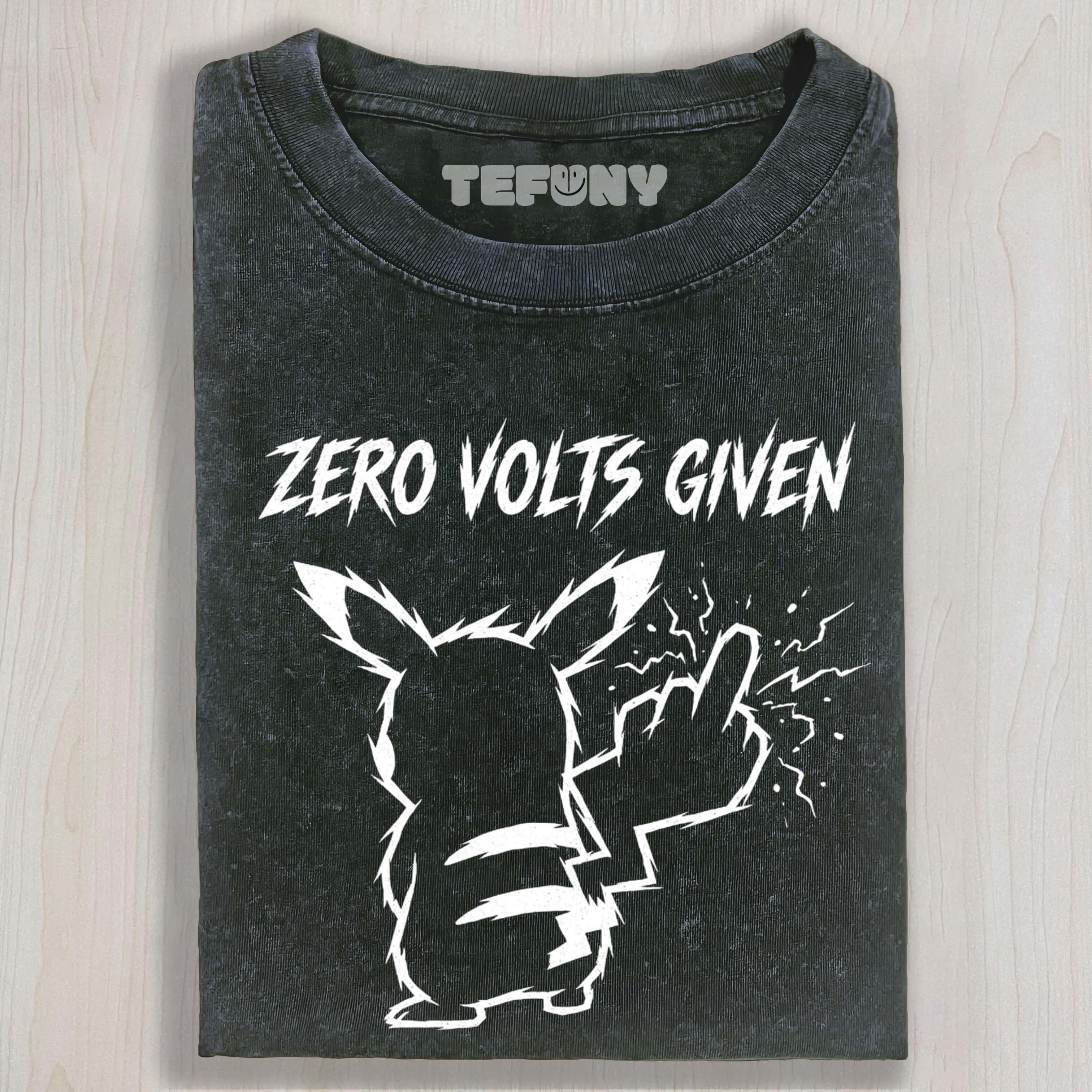 PIKACHU ZERO VOLTS GIVEN TEE & SWEAT & HOOD