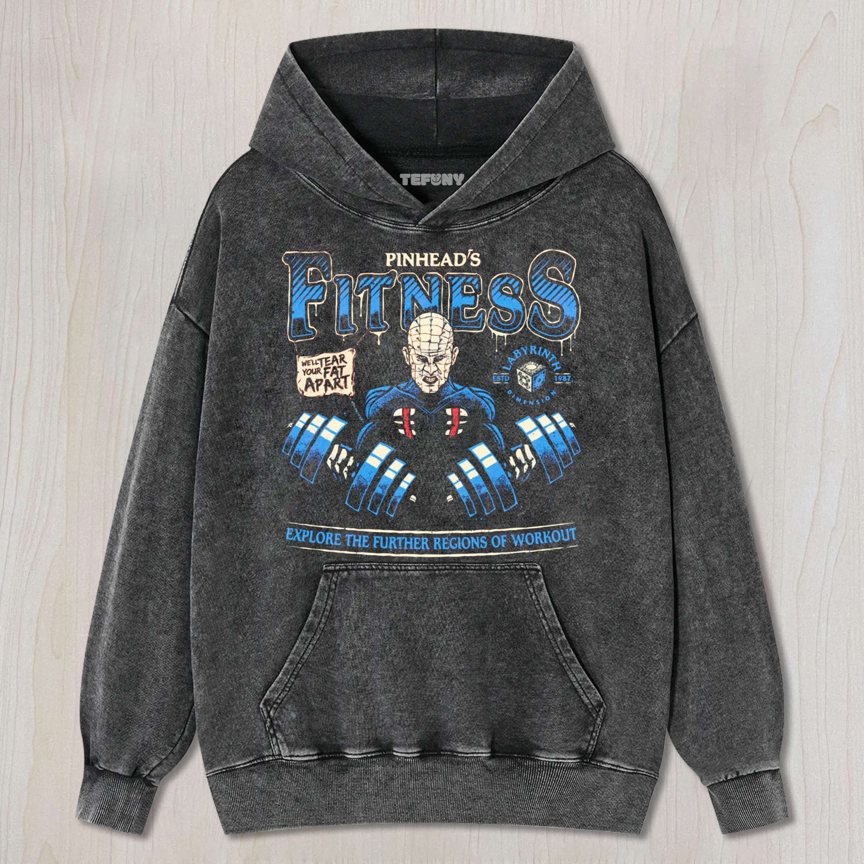 PINHEAD'S FITNESS TEE & SWEAT & HOOD