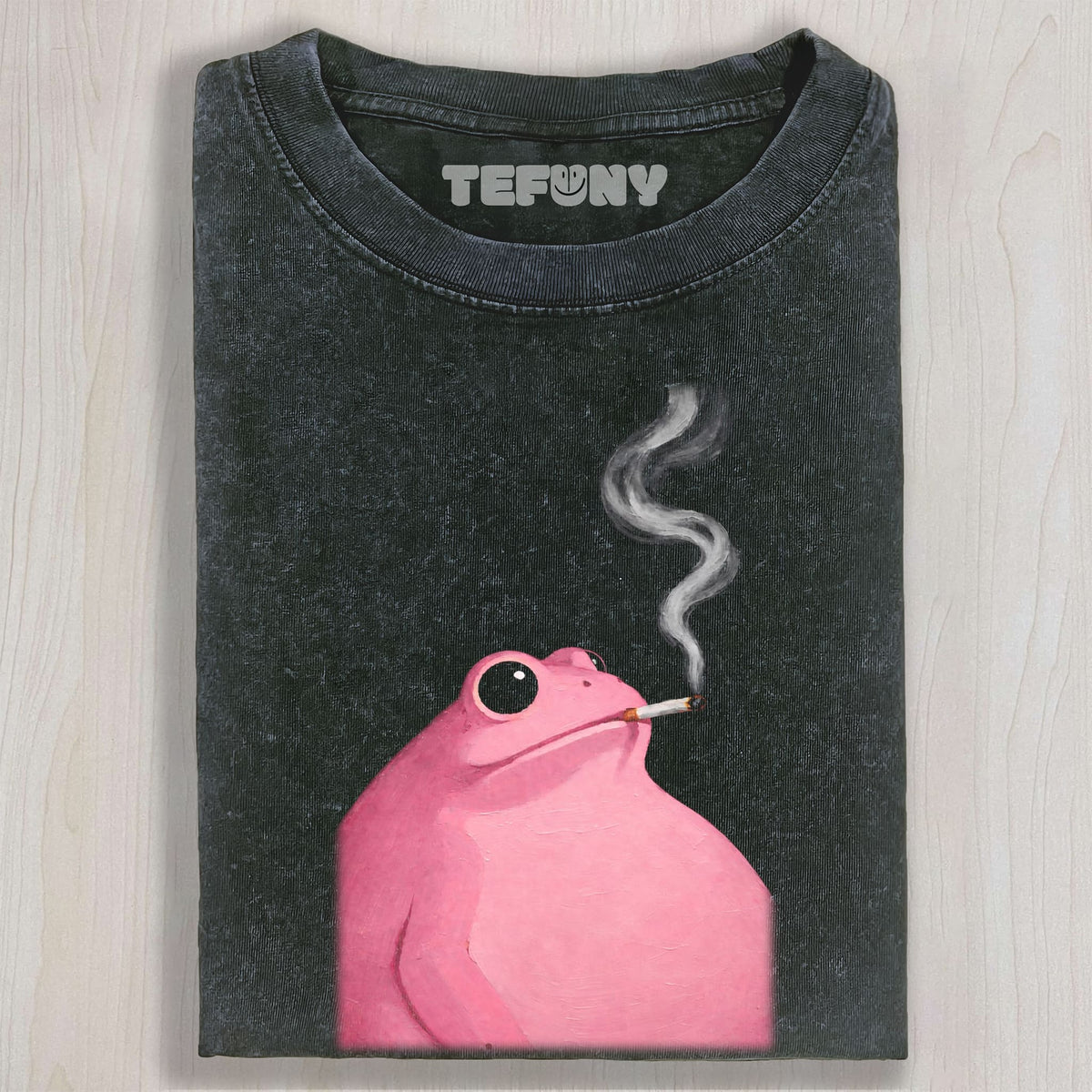 PINK SMOKING FROG UNISEX TEE, TANK TOP, LAYERED LS, SWEATSHIRT & HOODIE