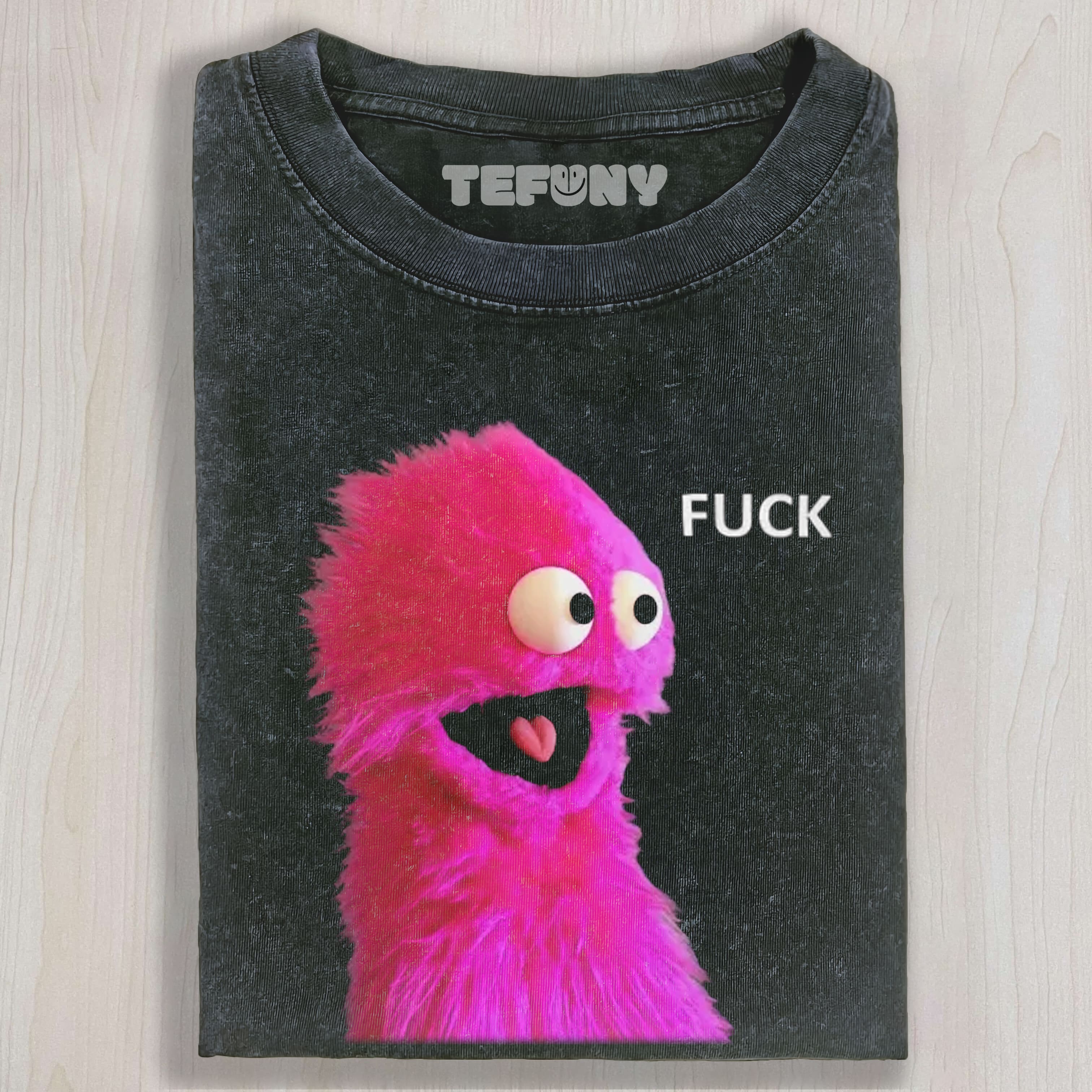 PINK FUZZY MUPPET UNISEX TEE, TANK TOP, LAYERED LS, SWEATSHIRT & HOODIE