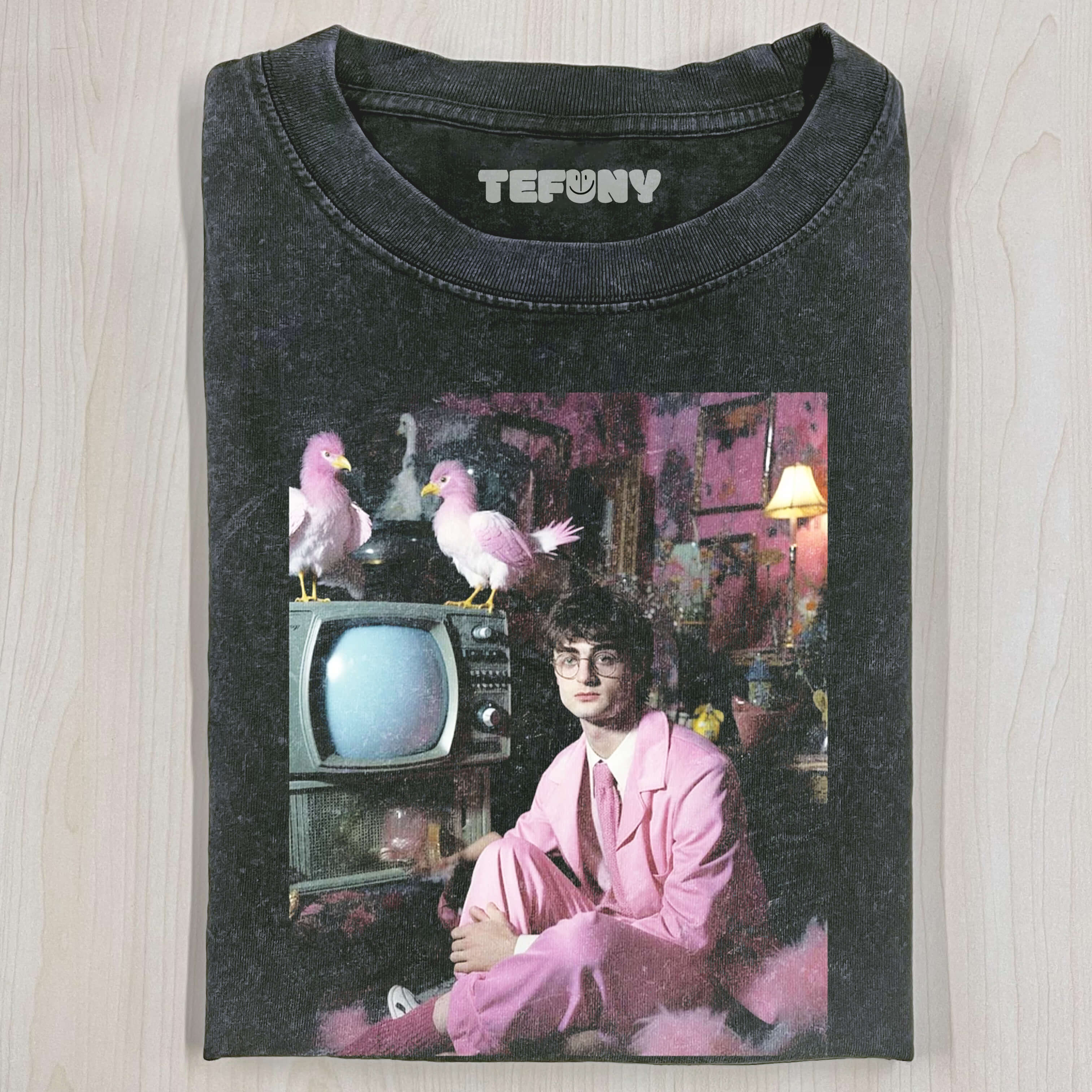 PINK HARRY POTTER T-SHIRT