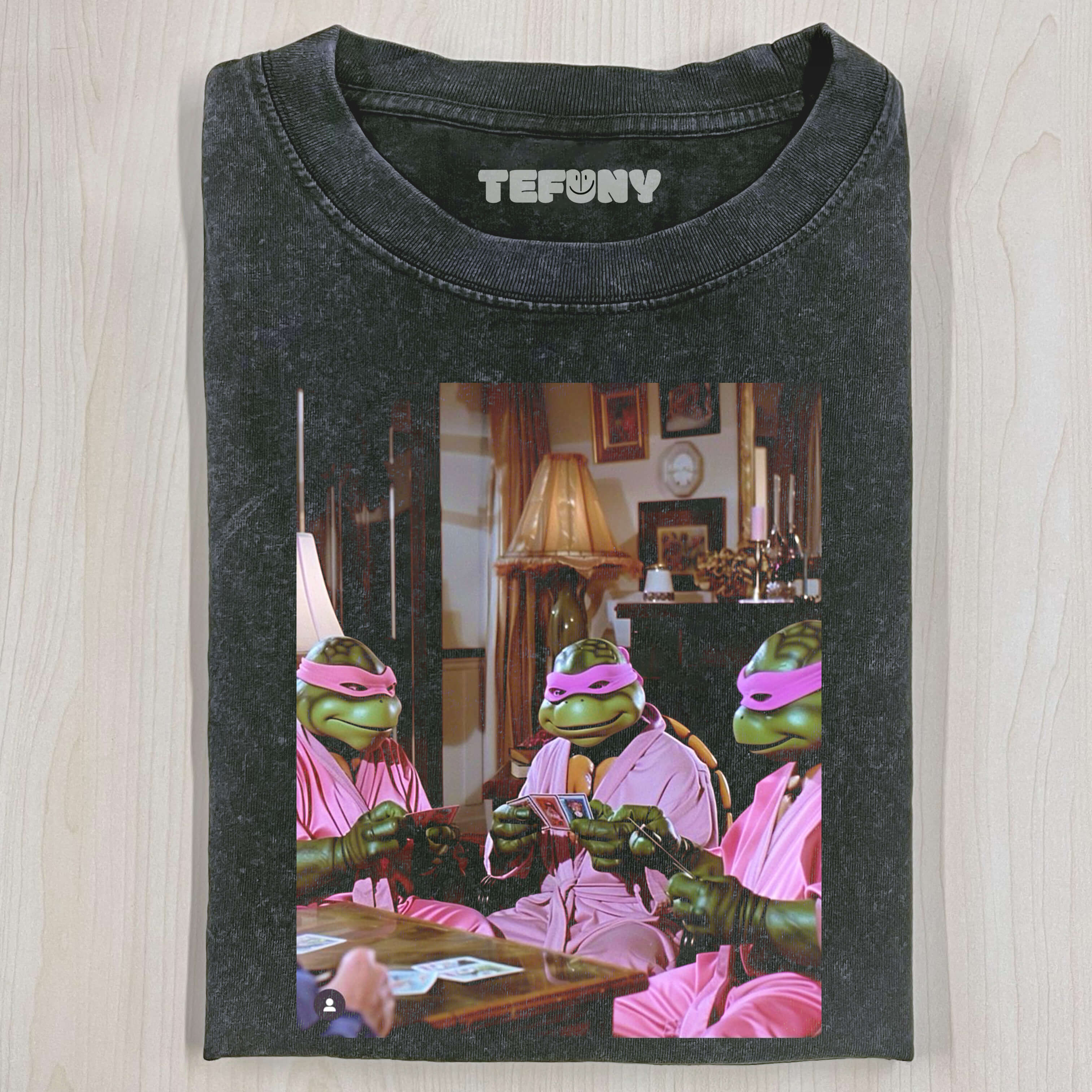 PINK TEENAGE MUTANT NINJA TURTLES T-SHIRT