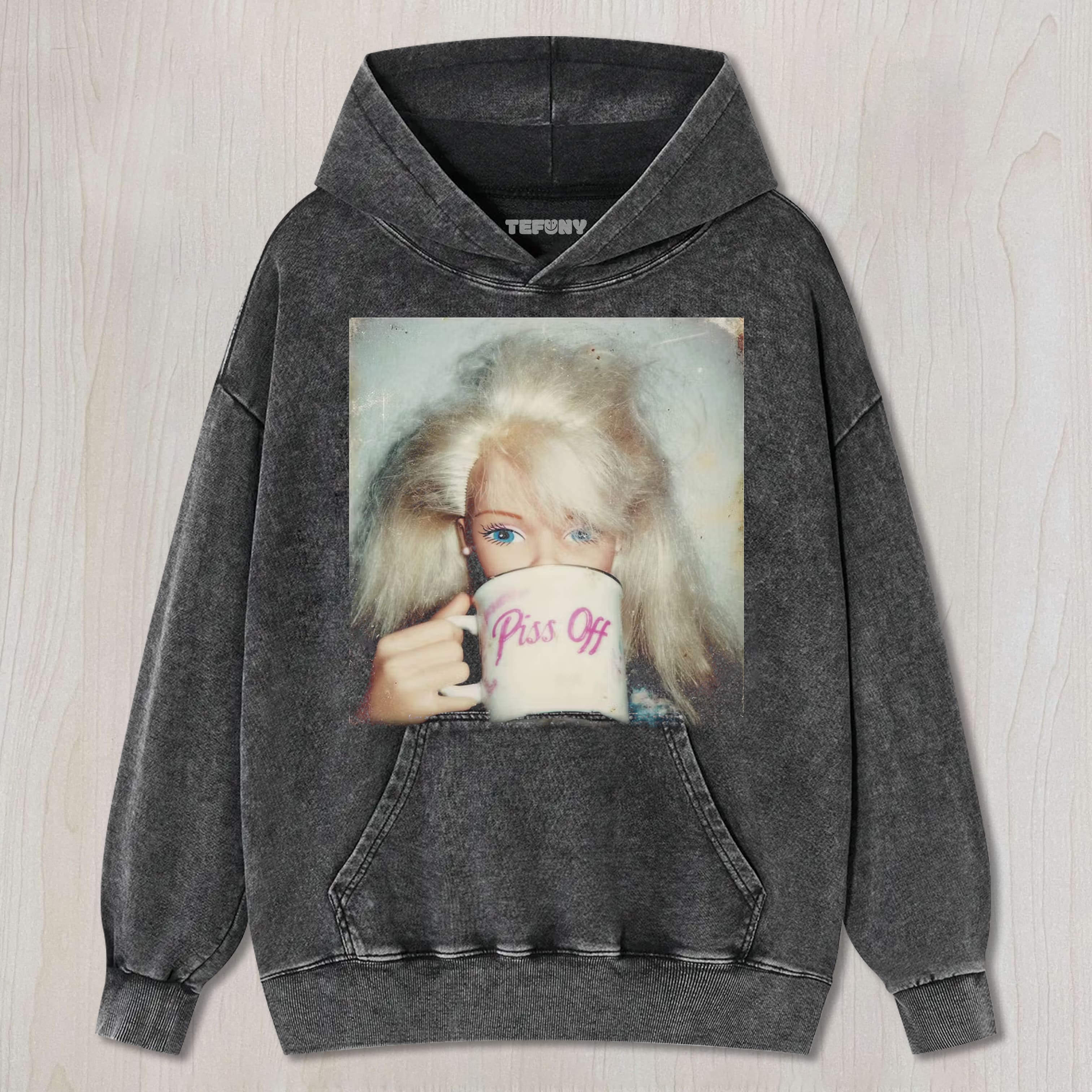 PISS OF DOLL FACE GIRL UNISEX TEE, TANK TOP, LAYERED LS, SWEATSHIRT & HOODIE