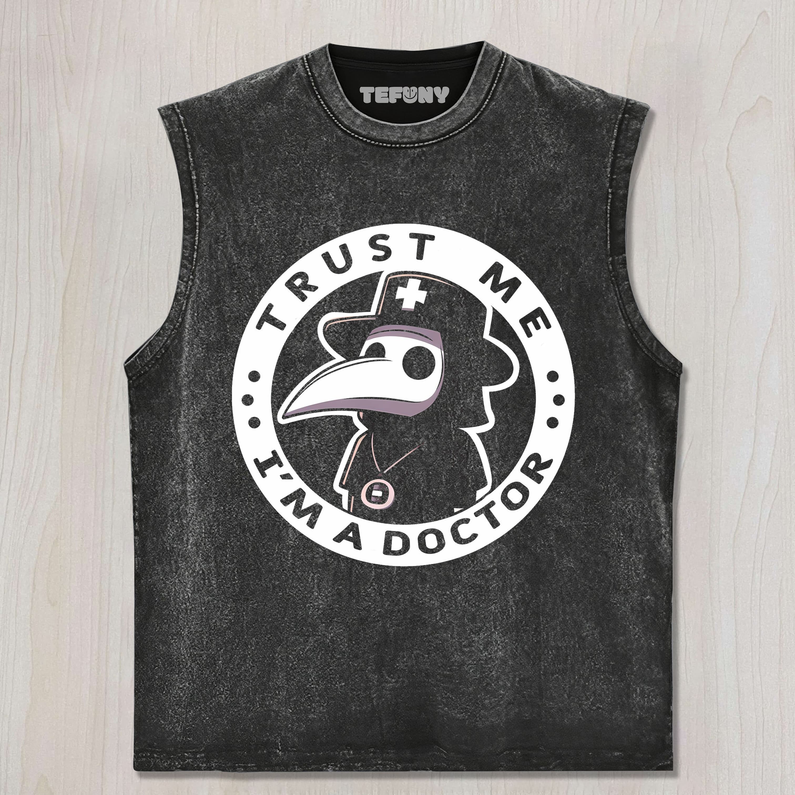 PLAGUE DOCTOR UNISEX TEE, TANK TOP, LAYERED LS, SWEATSHIRT & HOODIE