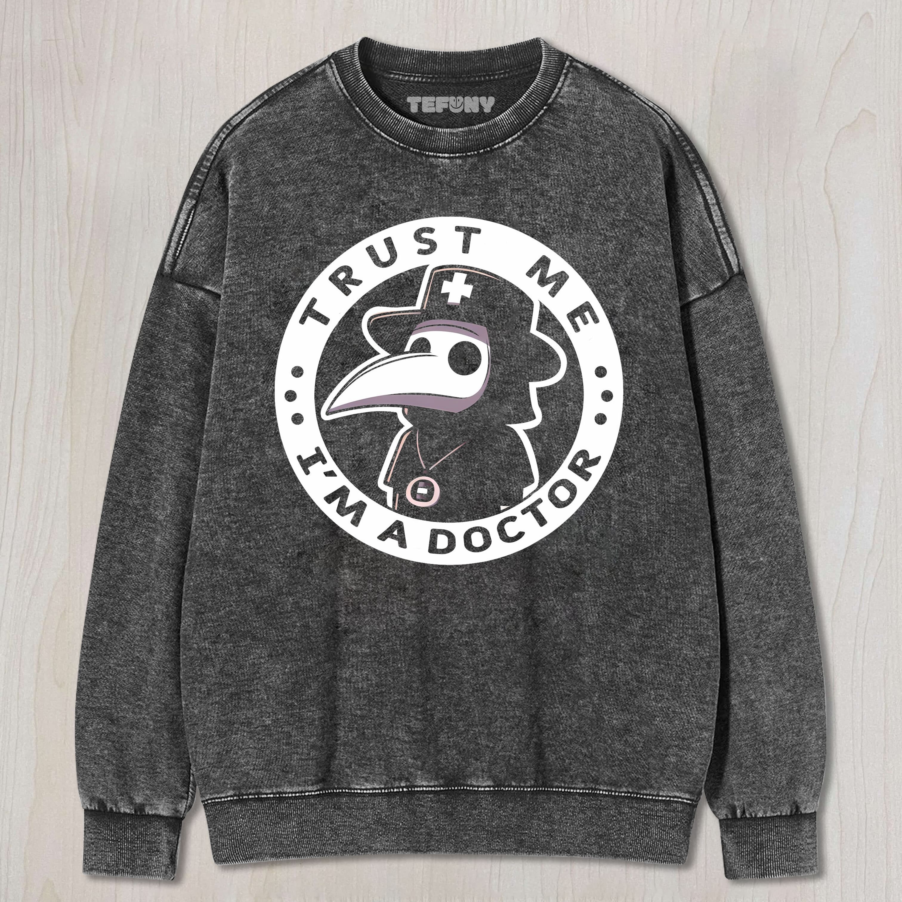 PLAGUE DOCTOR UNISEX TEE, TANK TOP, LAYERED LS, SWEATSHIRT & HOODIE