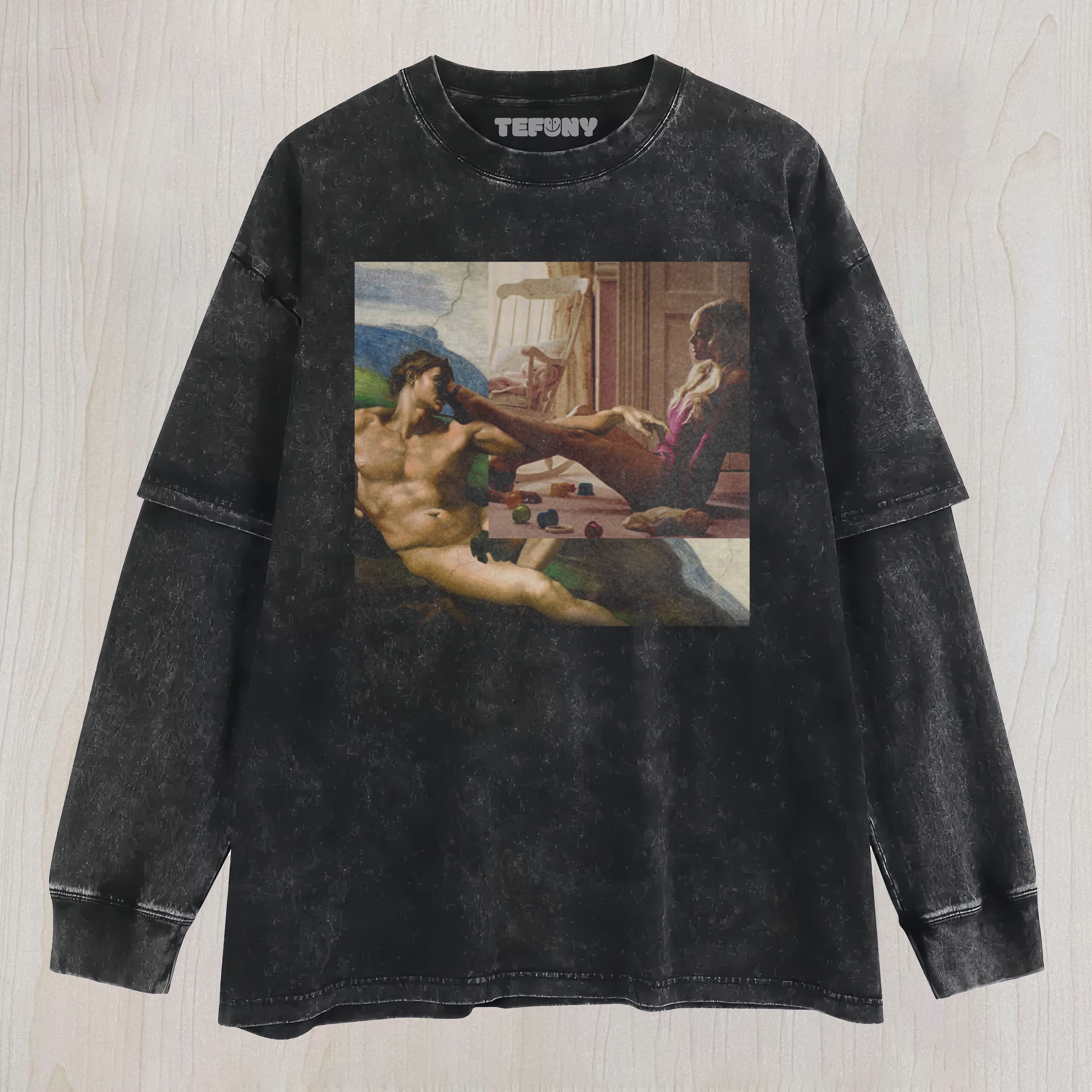 PLASTER BUST ART PUZZLE UNISEX TEE, TANK TOP, LAYERED LS, SWEATSHIRT & HOODIE